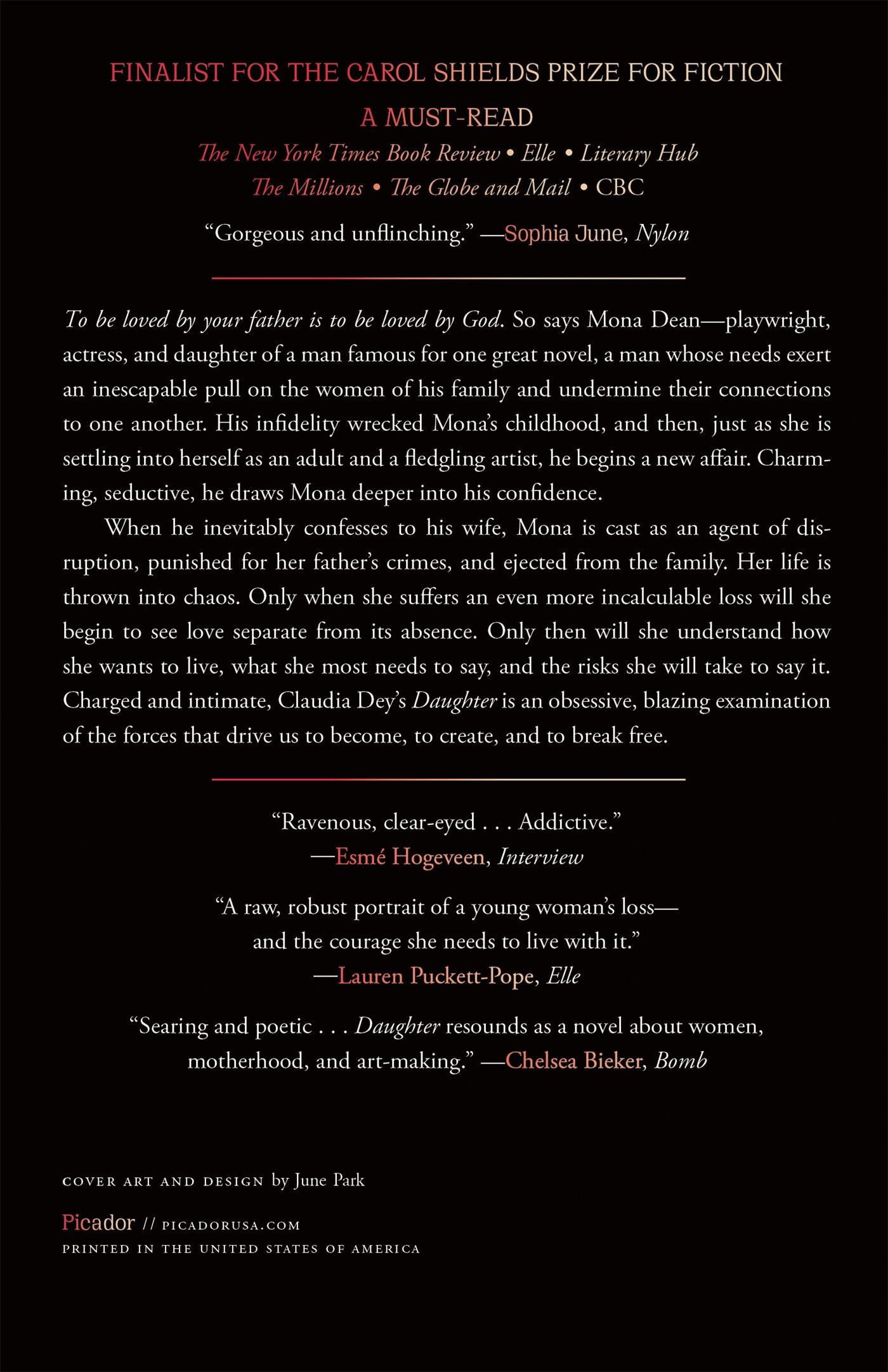 Rückseitencover Daughter