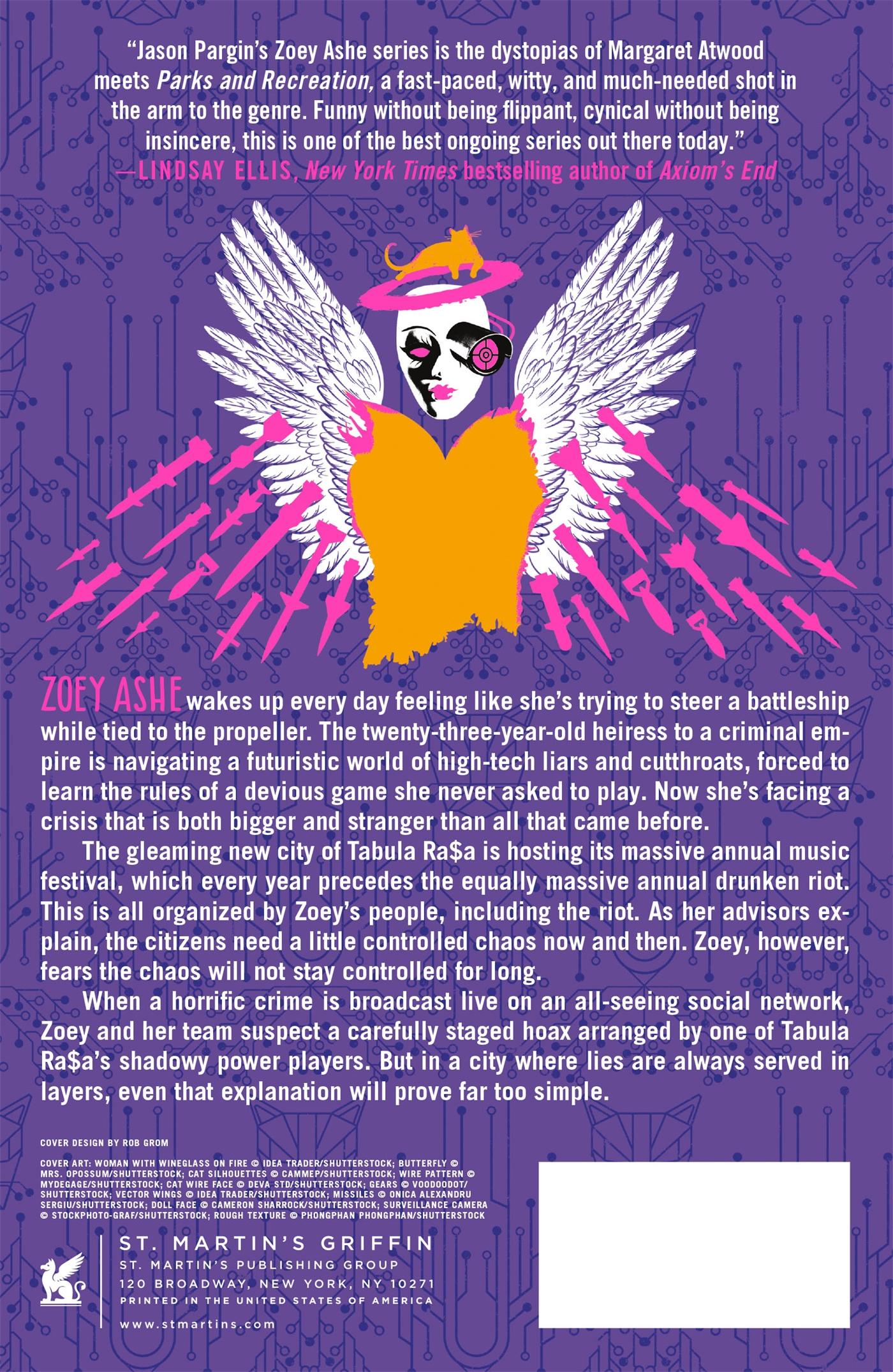 Rückseitencover Zoey Is Too Drunk for This Dystopia