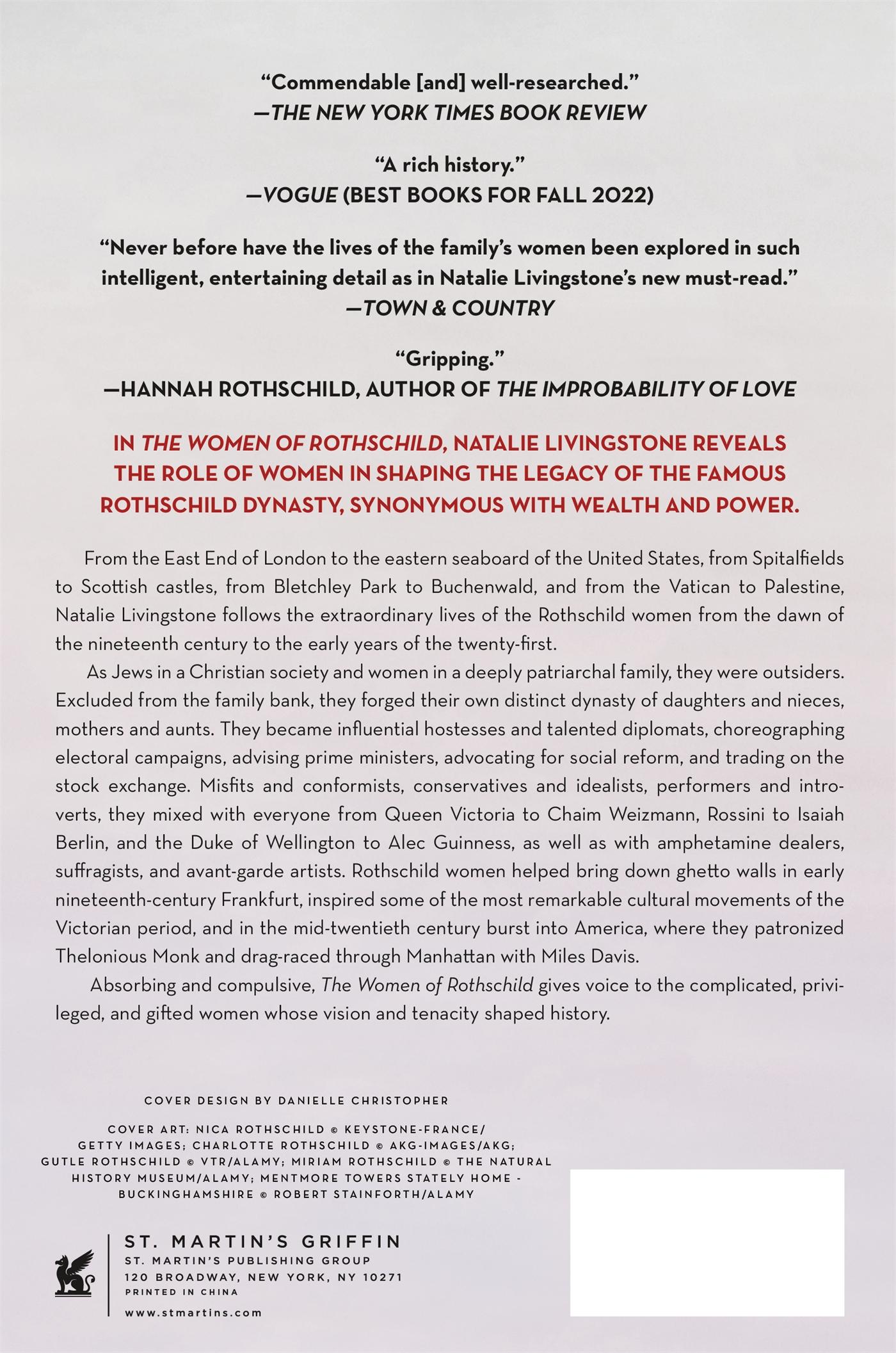 Rückseitencover The Women of Rothschild