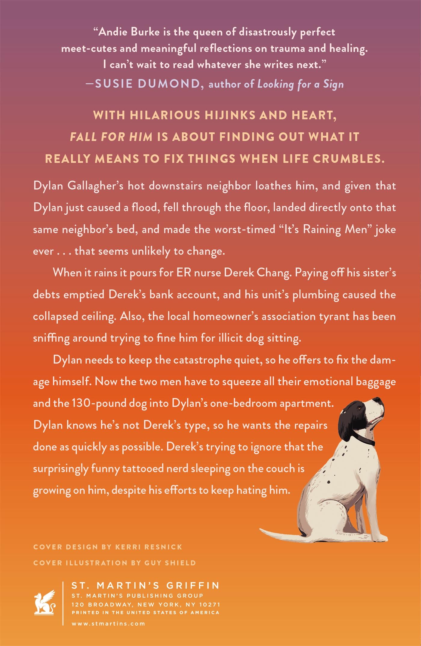 Rückseitencover Fall for Him