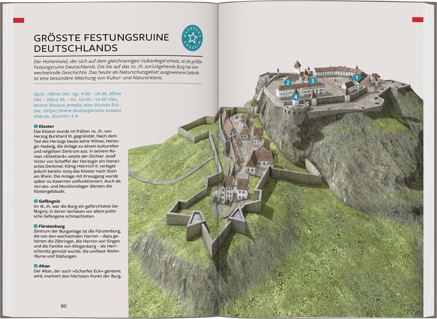 Beispielinhalt (Bild) Baedeker Reiseführer Bodensee