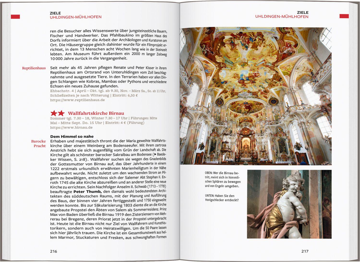 Beispielinhalt (Bild) Baedeker Reiseführer Bodensee