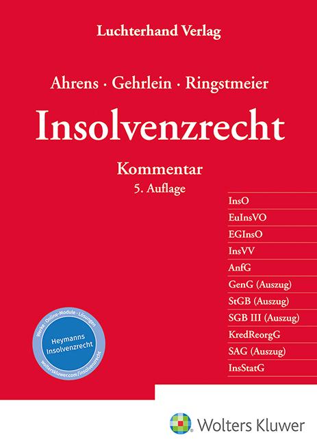 Vorderes Coverbild Insolvenzrecht