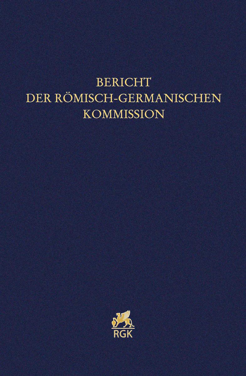 Vorderes Coverbild Bericht der Römisch-Germanischen Kommission 103 (2022)