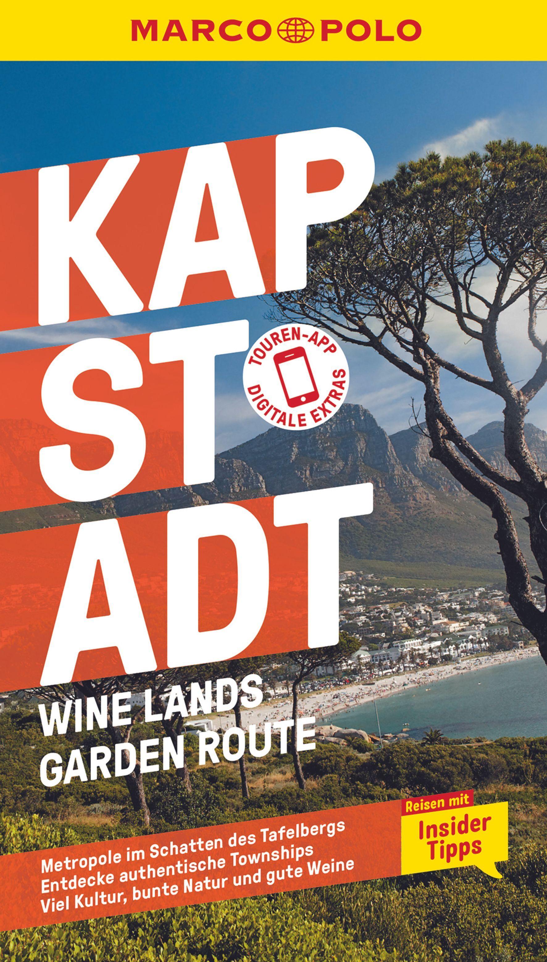 Vorderes Coverbild MARCO POLO Reiseführer Kapstadt, Wine Lands, Garden Route