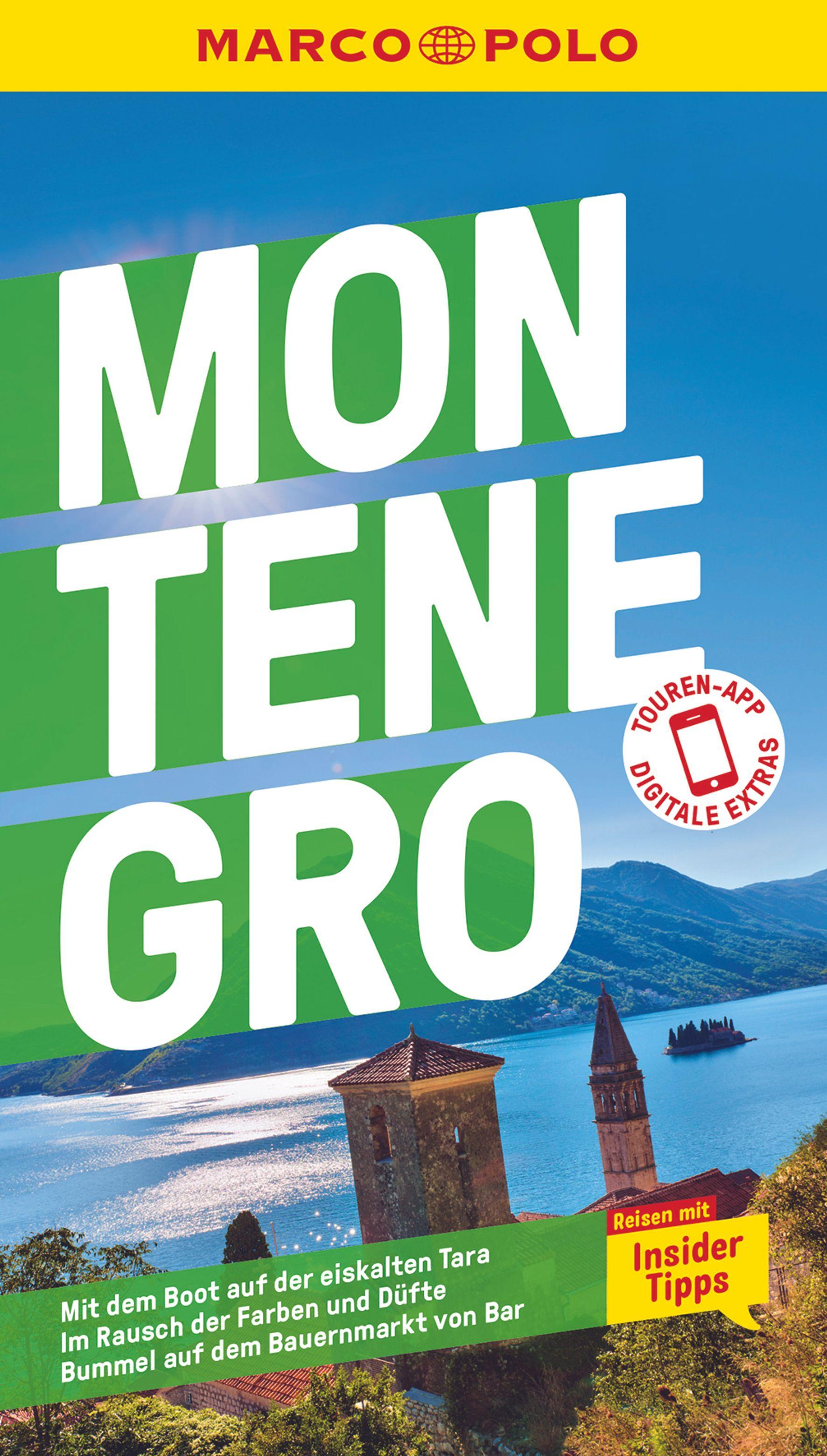 Vorderes Coverbild MARCO POLO Reiseführer Montenegro