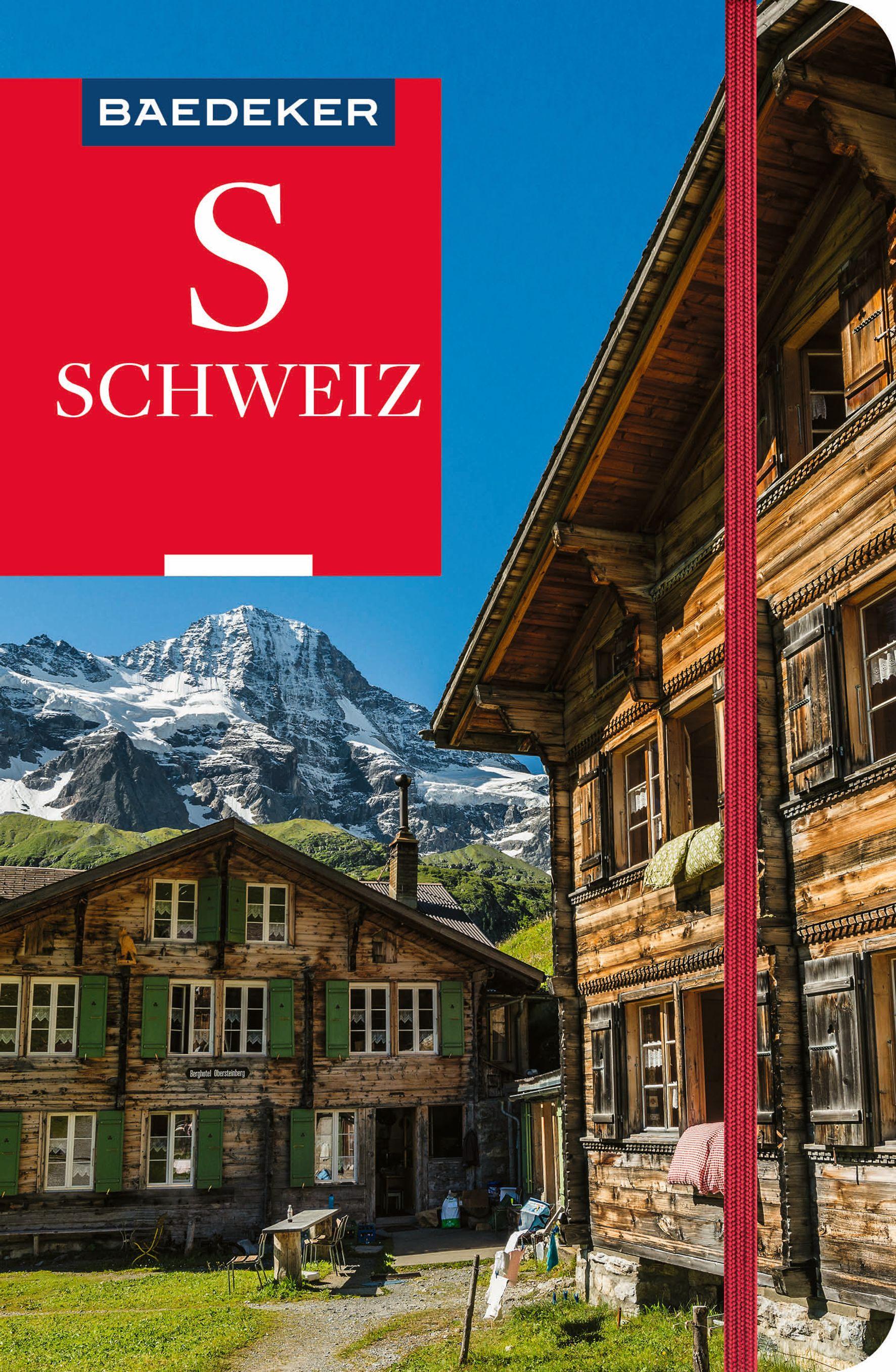 Vorderes Coverbild Baedeker Reiseführer Schweiz