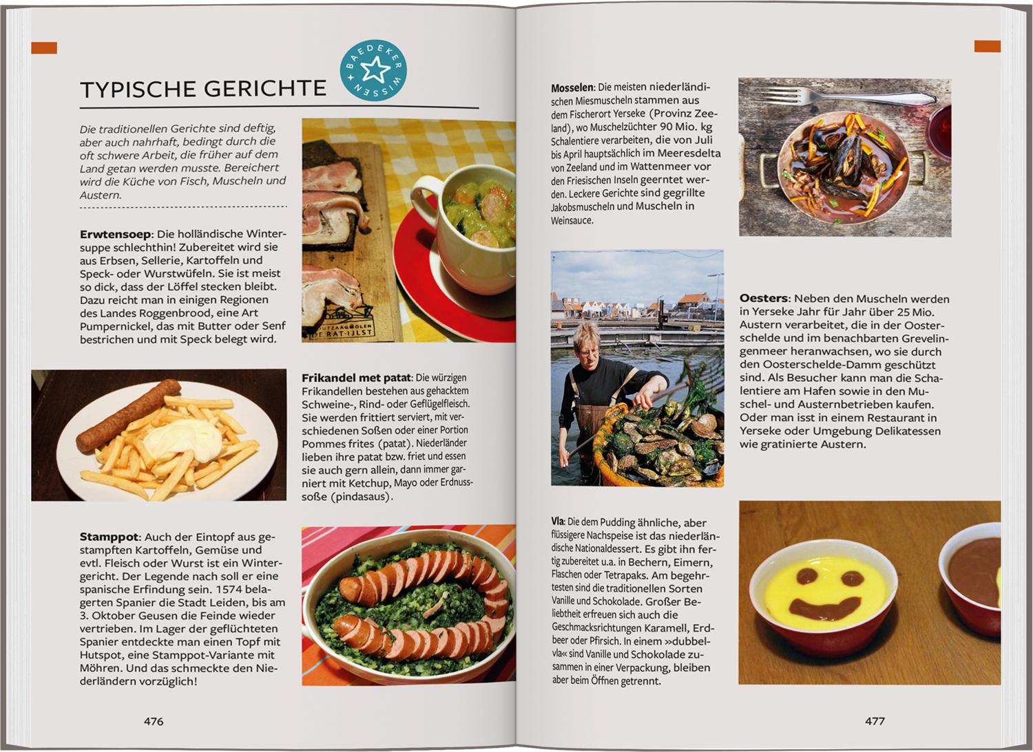 Beispielinhalt (Bild) Baedeker Reiseführer Niederlande