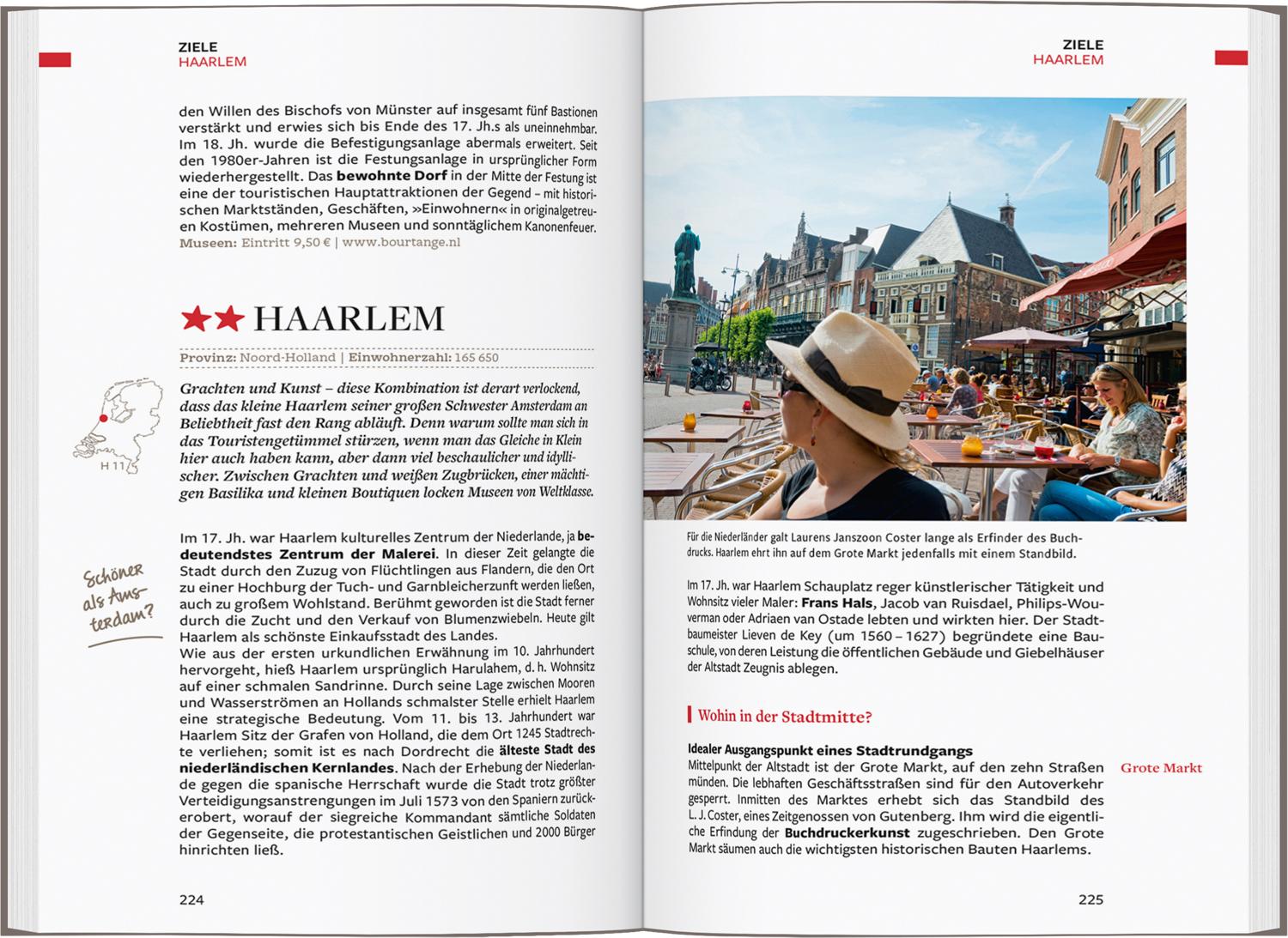 Beispielinhalt (Bild) Baedeker Reiseführer Niederlande