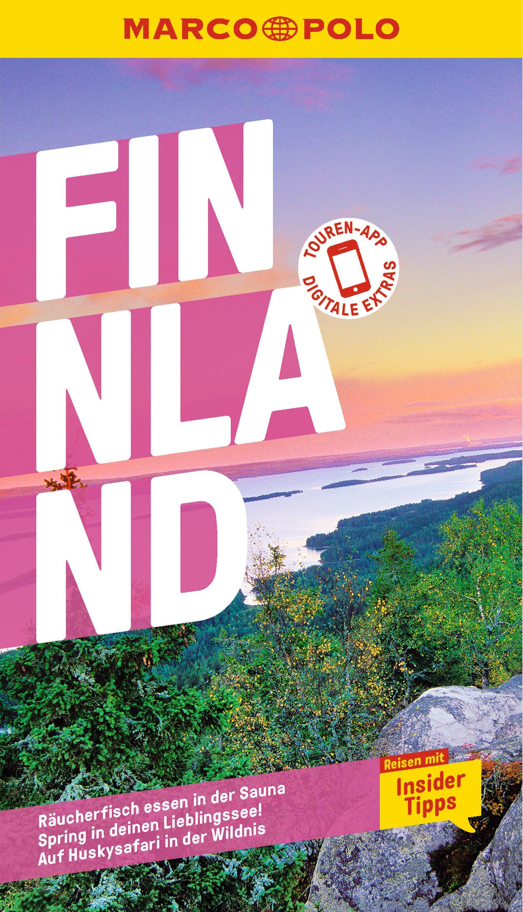 Vorderes Coverbild MARCO POLO Reiseführer Finnland