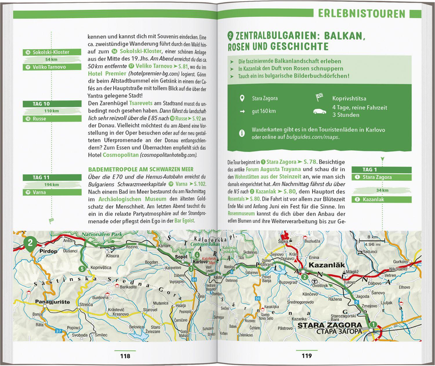 Beispielinhalt (Bild) MARCO POLO Reiseführer Bulgarien
