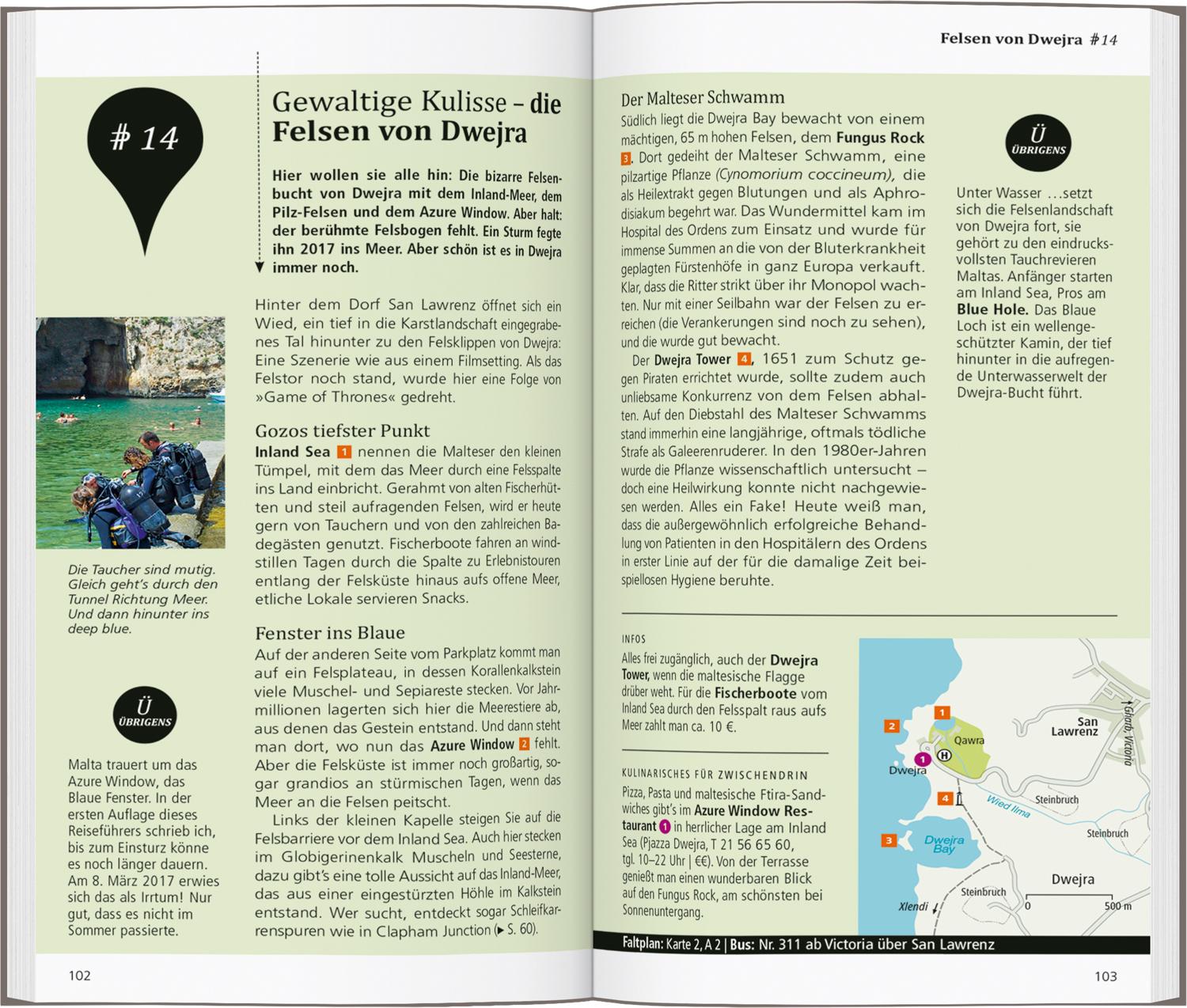 Beispielinhalt (Bild) DUMONT direkt Reiseführer Malta