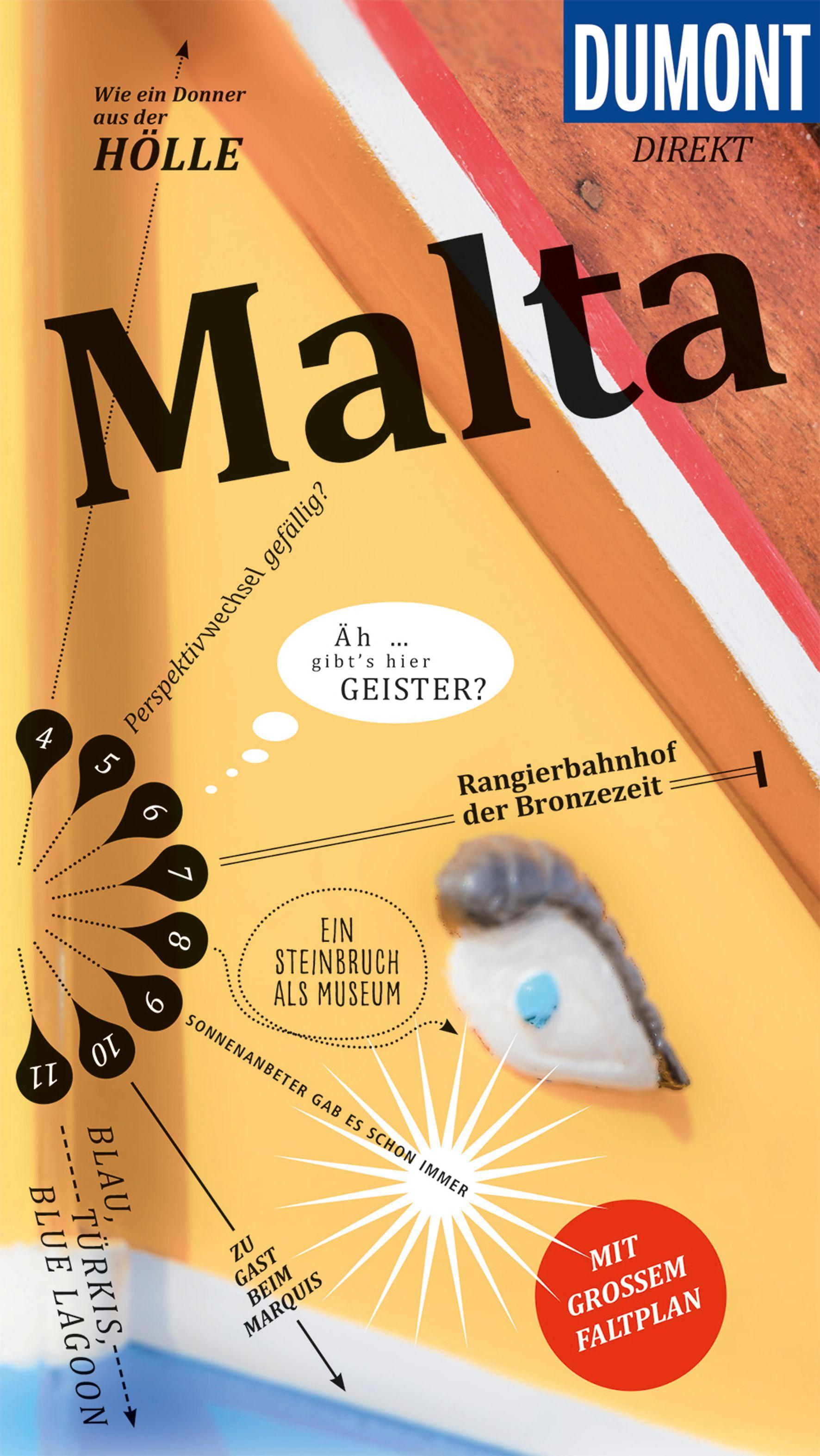 Vorderes Coverbild DUMONT direkt Reiseführer Malta