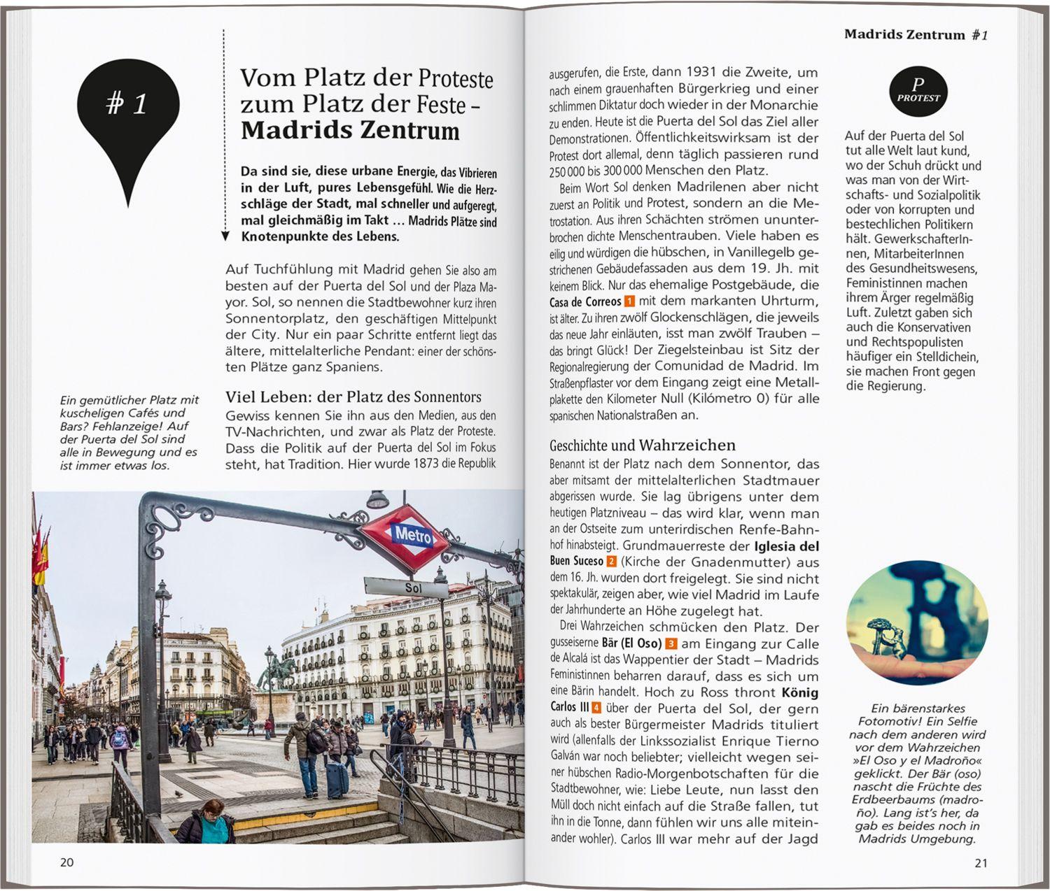 Beispielinhalt (Bild) DUMONT direkt Reiseführer Madrid