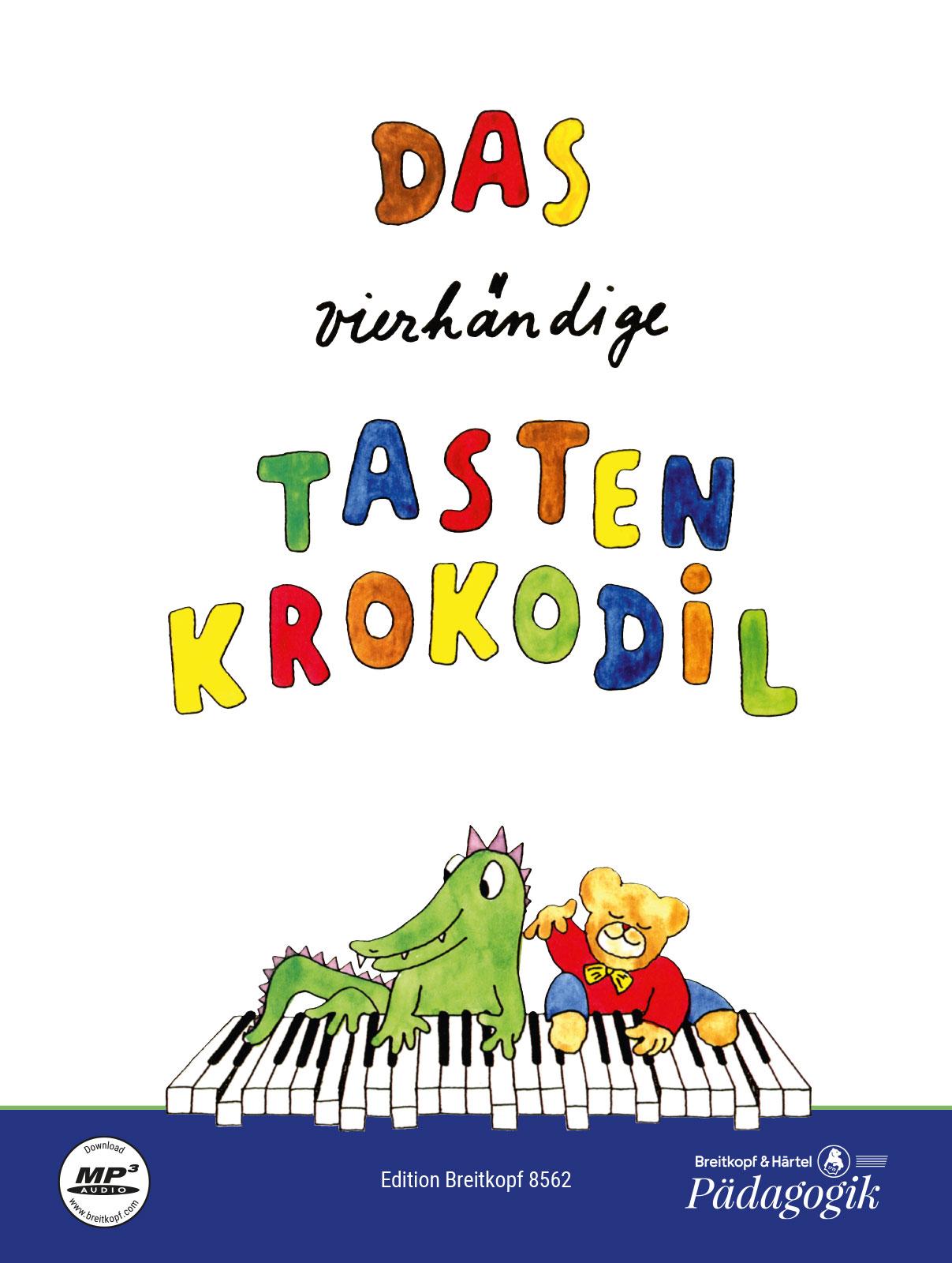Vorderes Coverbild Das vierhändige Tastenkrokodil
