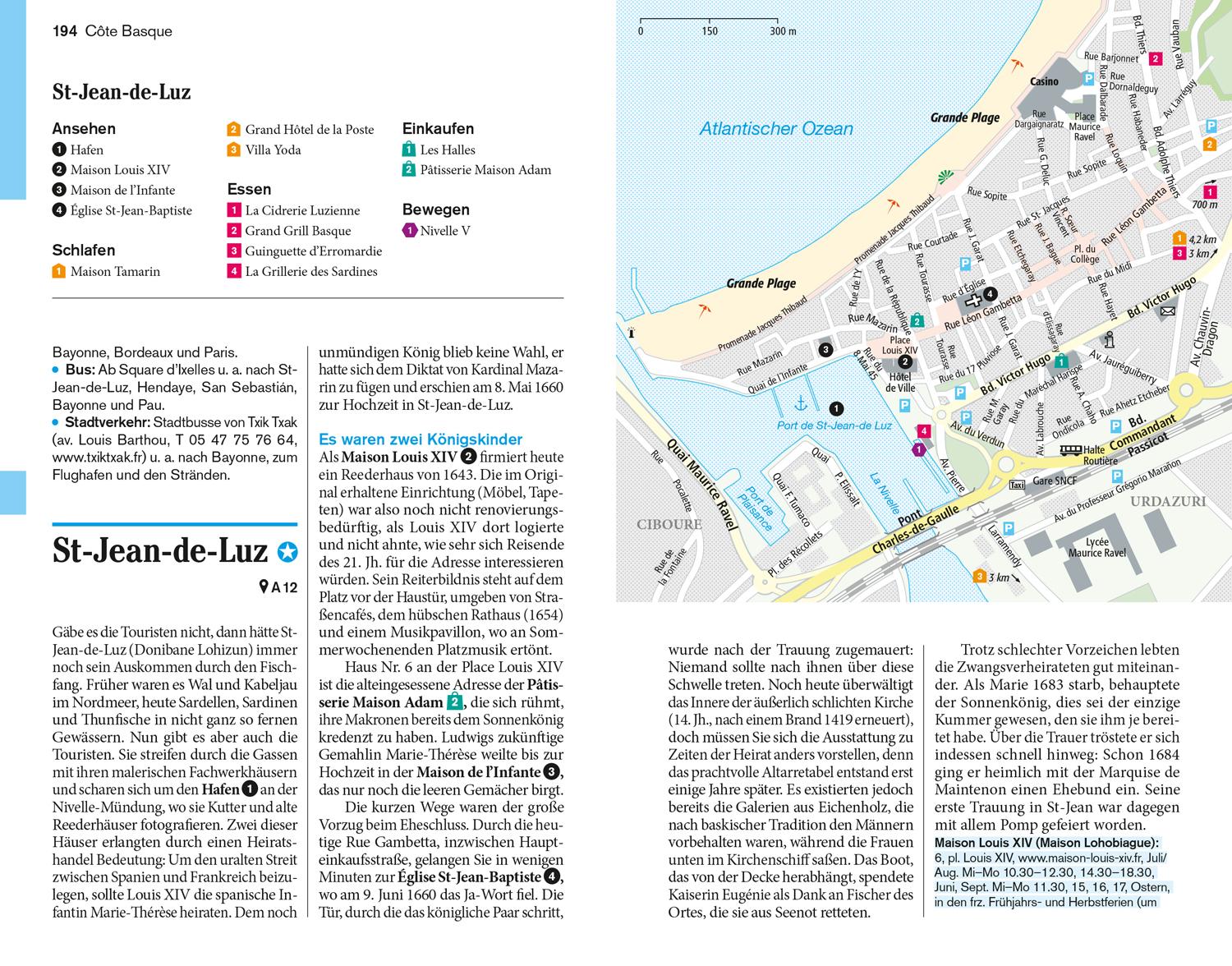 Beispielinhalt (Bild) DUMONT Reise-Taschenbuch Reiseführer Bordeaux & Atlantikküste
