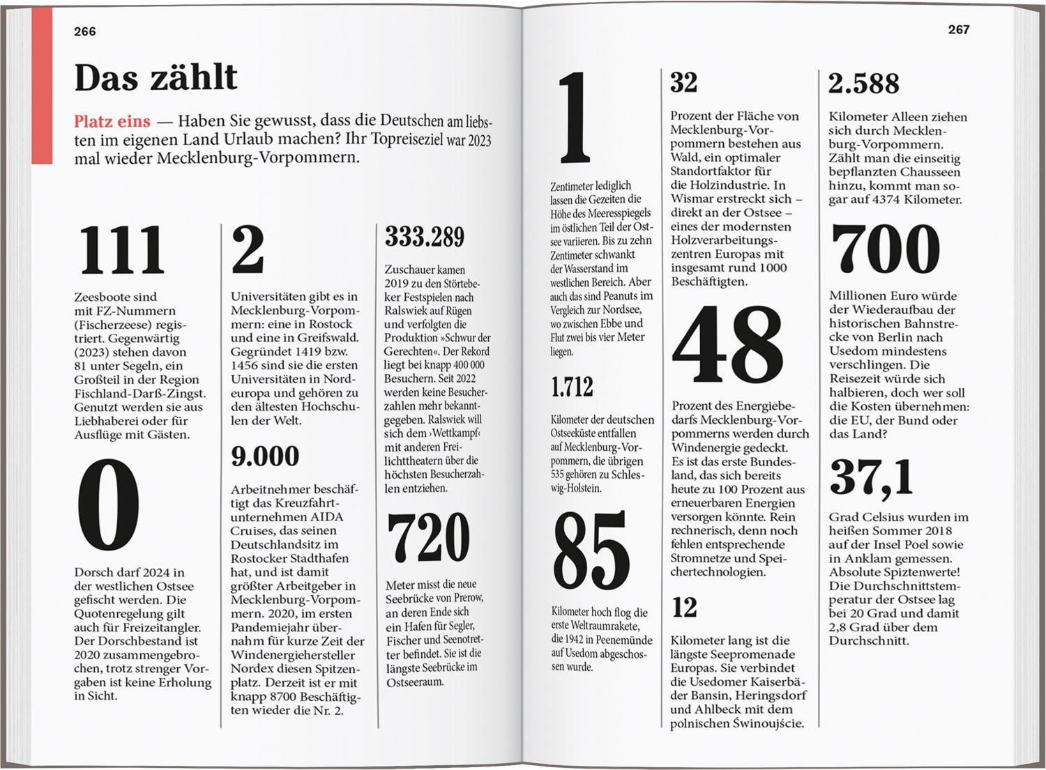 Beispielinhalt (Bild) DUMONT Reise-Taschenbuch Reiseführer Ostseeküste Mecklenburg-Vorpommern