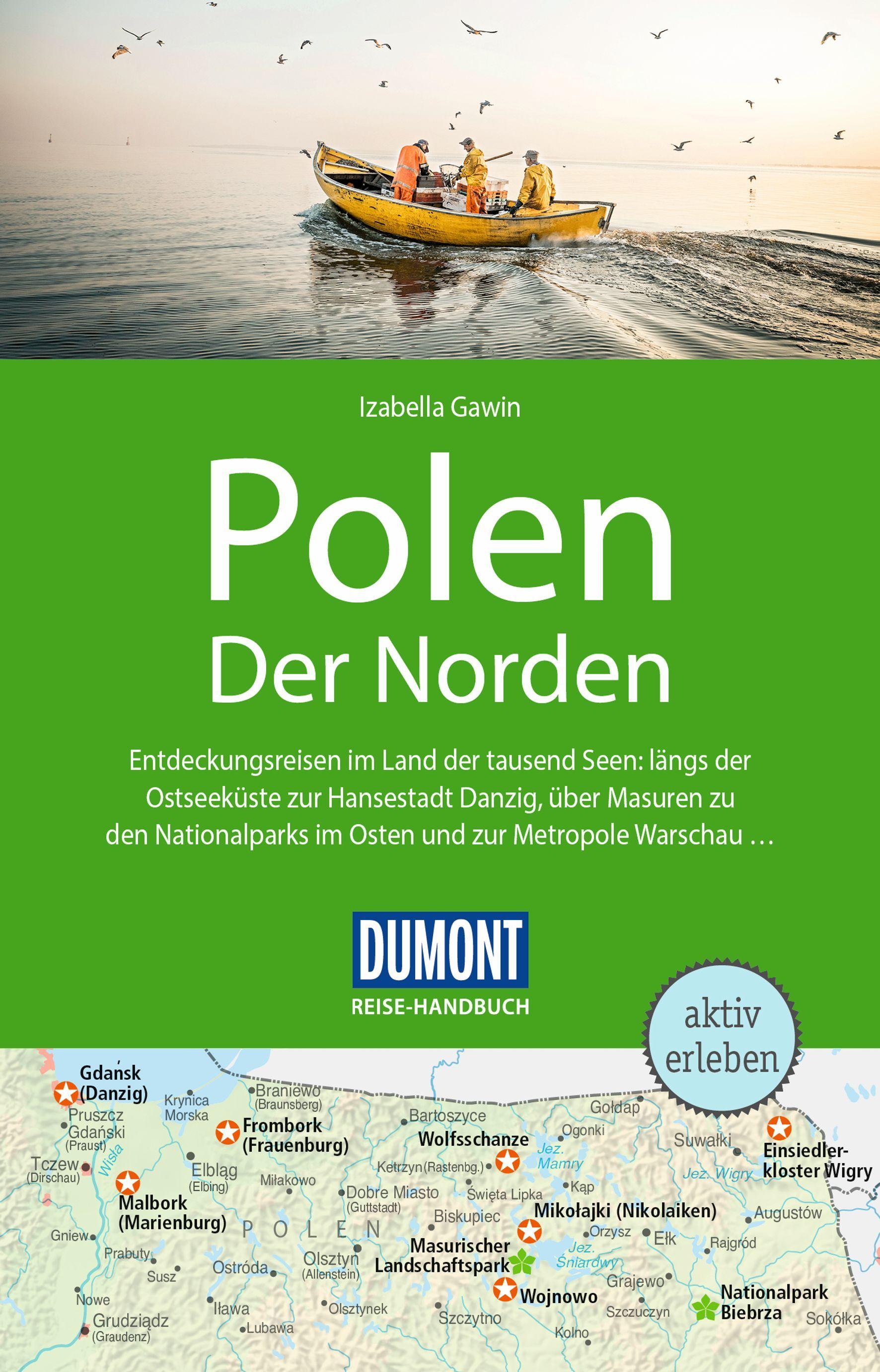 Vorderes Coverbild DUMONT Reise-Handbuch Reiseführer Polen, Der Norden
