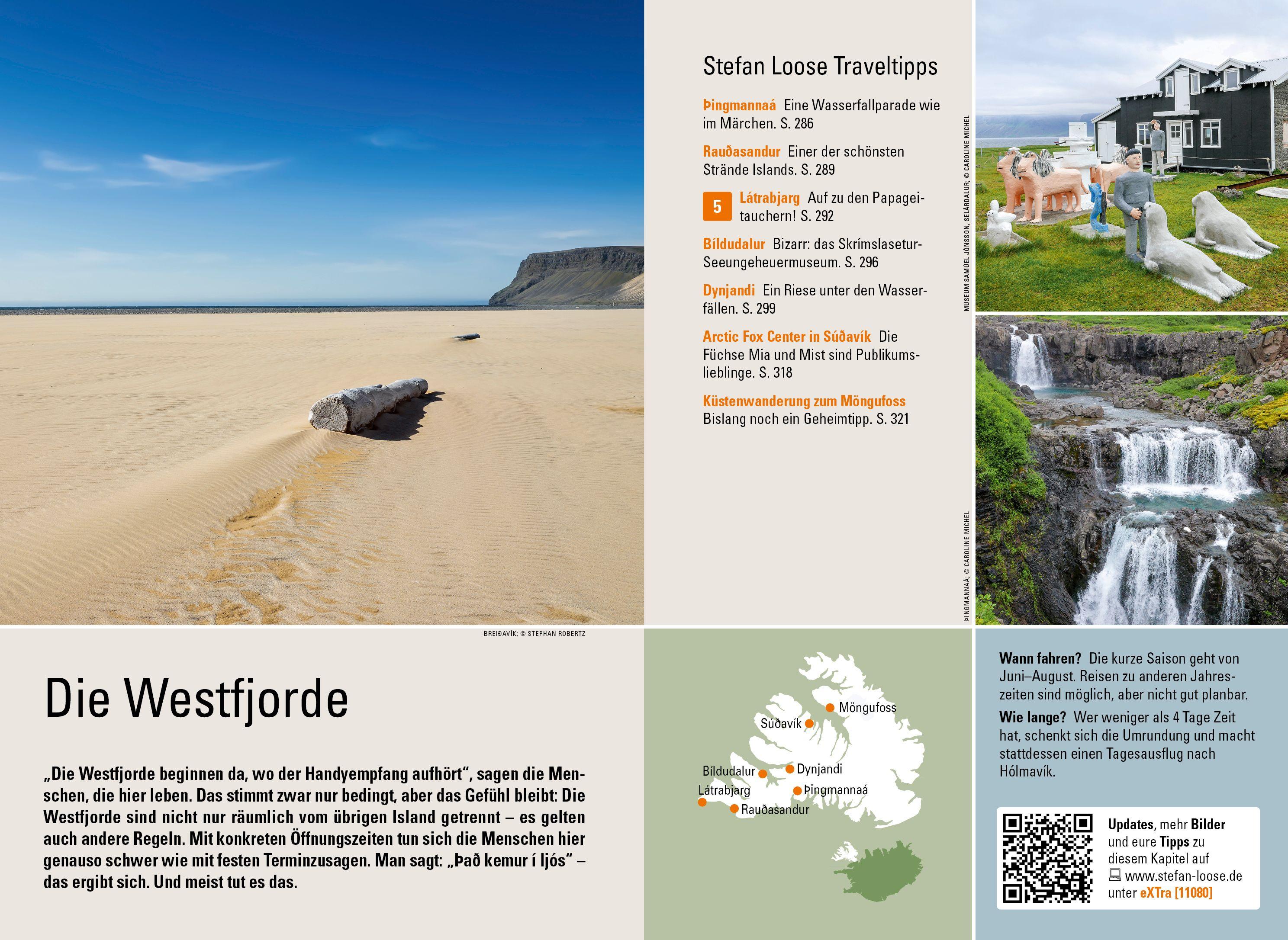 Beispielinhalt (Bild) Stefan Loose Reiseführer Island