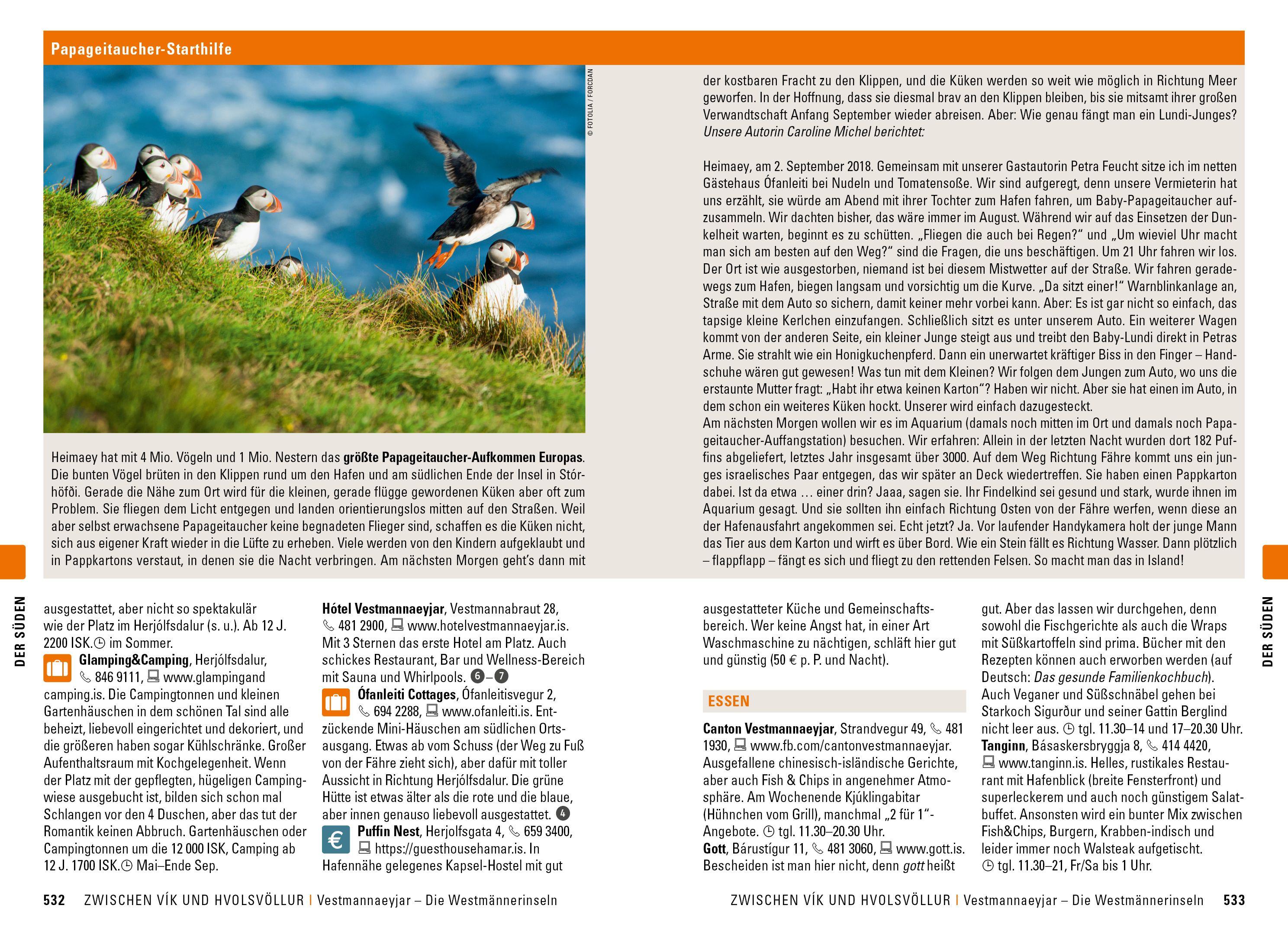 Beispielinhalt (Bild) Stefan Loose Reiseführer Island