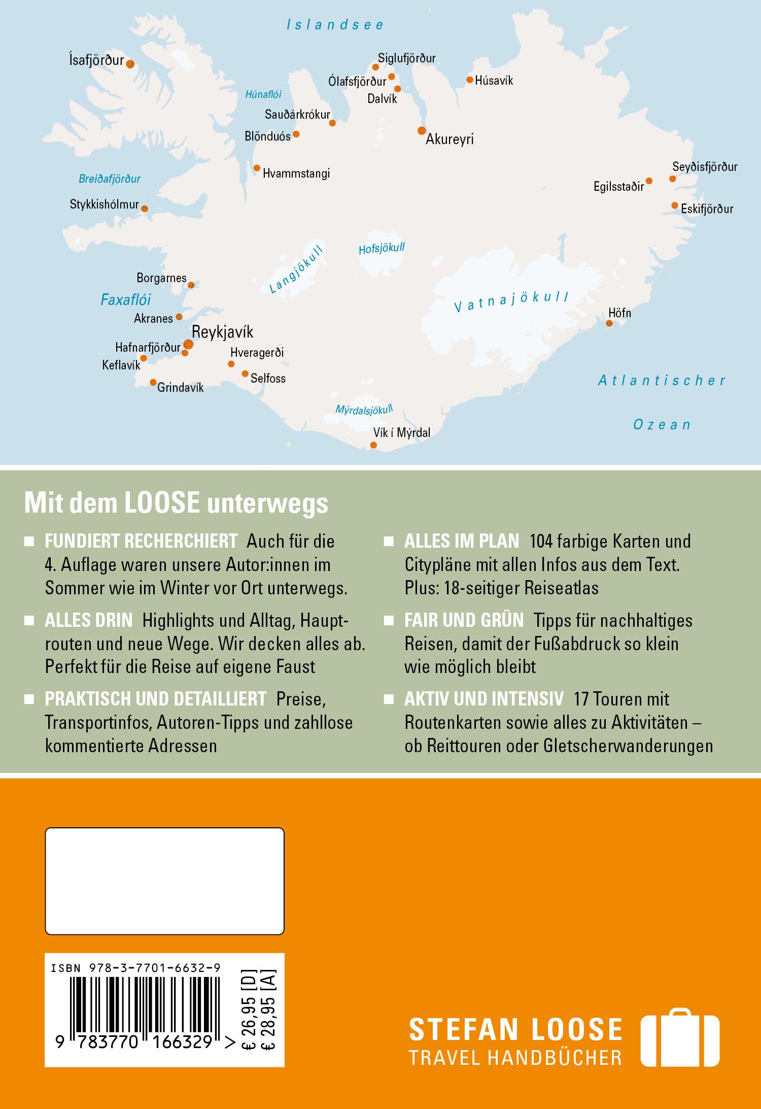 Rückseitencover Stefan Loose Reiseführer Island