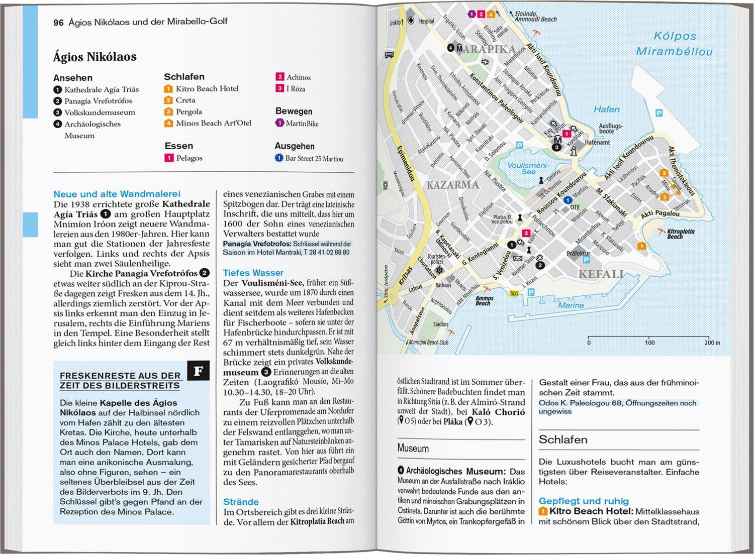 Beispielinhalt (Bild) DUMONT Reise-Taschenbuch Reiseführer Kreta
