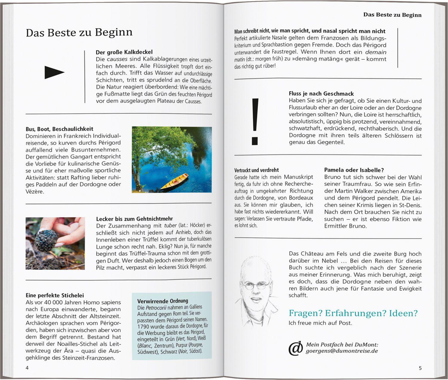 Beispielinhalt (Bild) DUMONT direkt Reiseführer Dordogne, Périgord