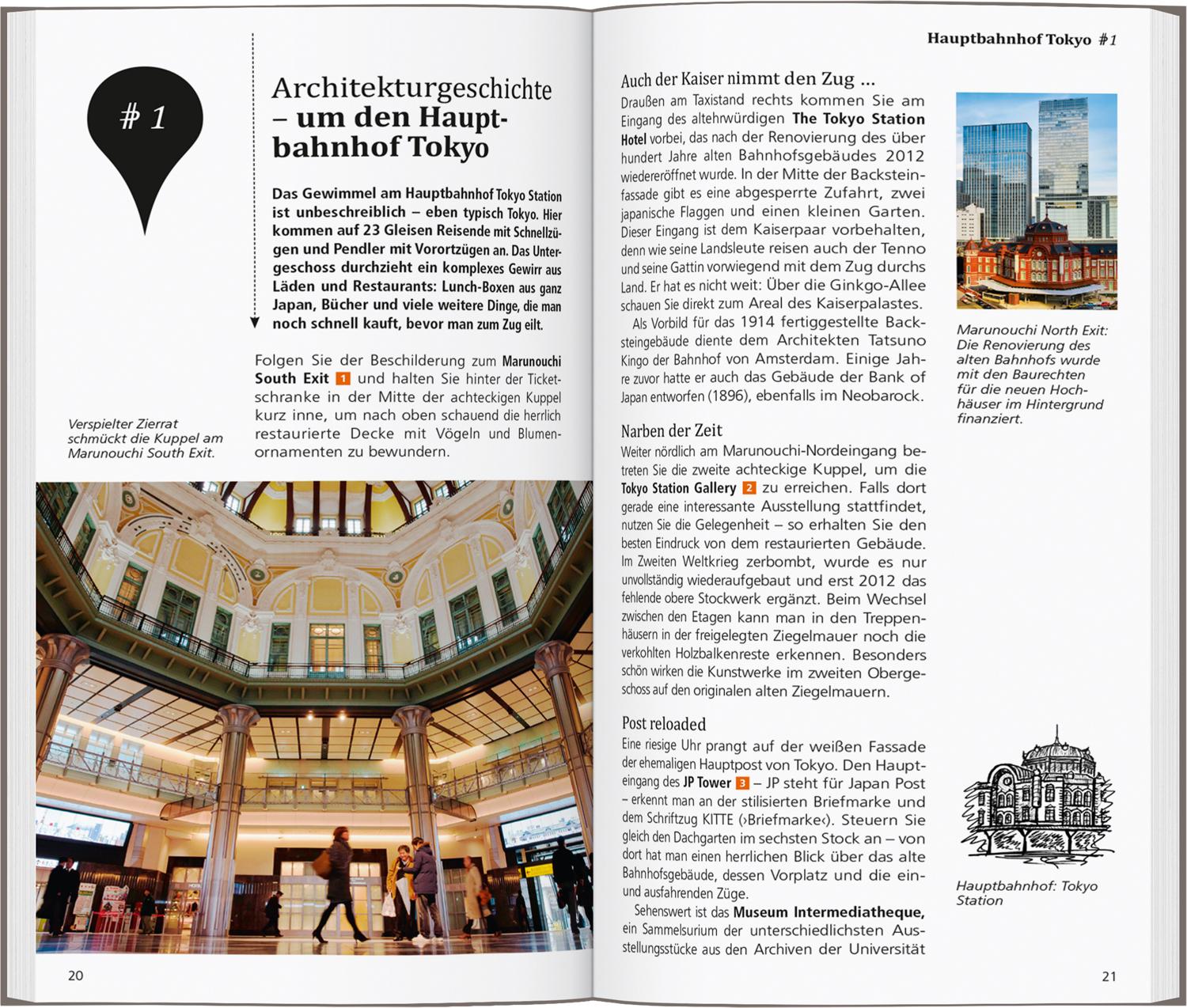Beispielinhalt (Bild) DUMONT direkt Reiseführer Tokyo