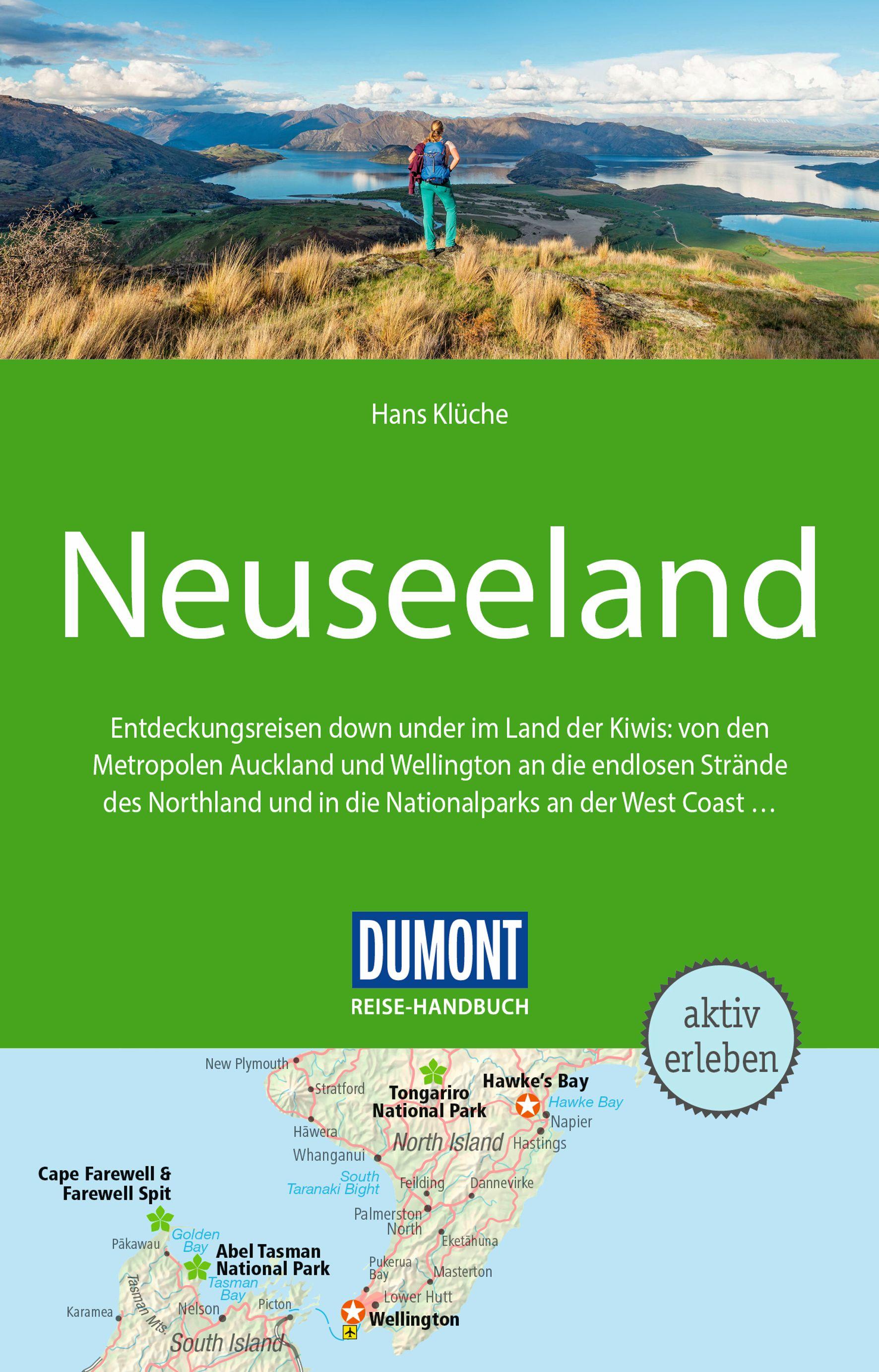 Vorderes Coverbild DUMONT Reise-Handbuch Reiseführer Neuseeland