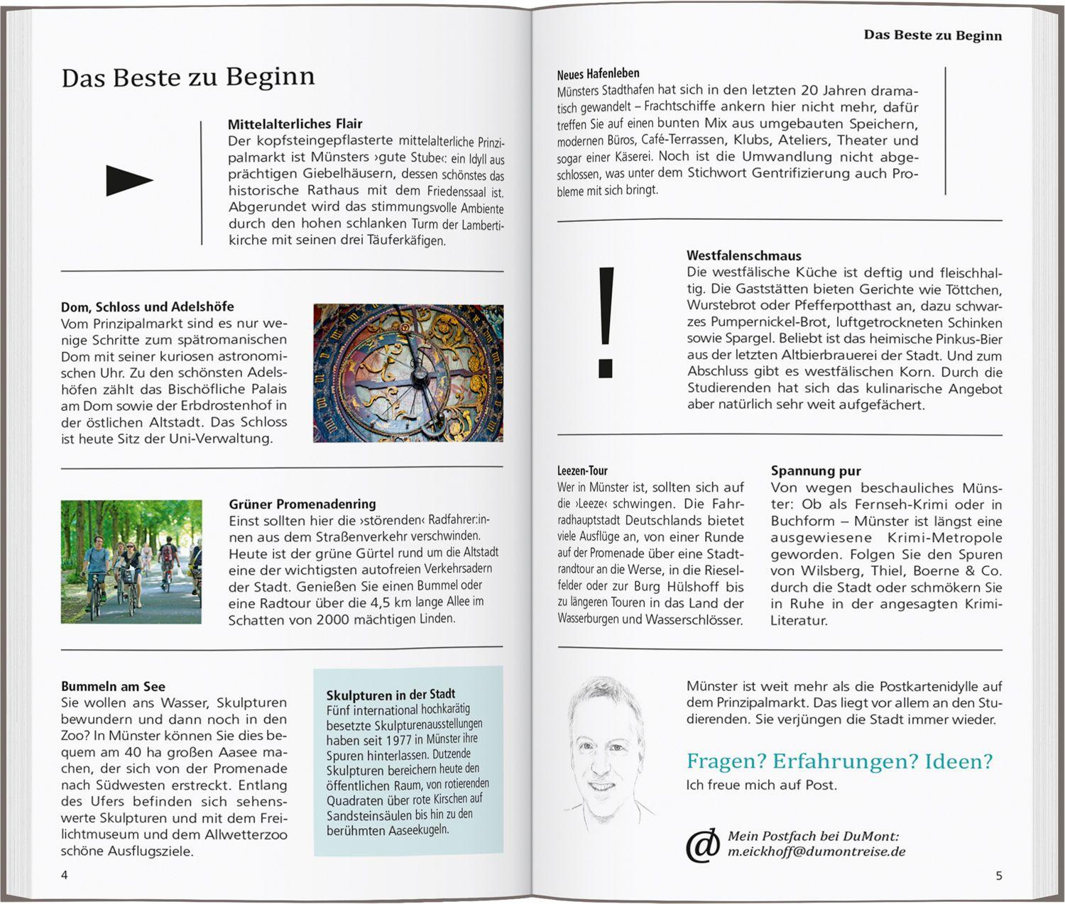 Beispielinhalt (Bild) DUMONT direkt Reiseführer Münster