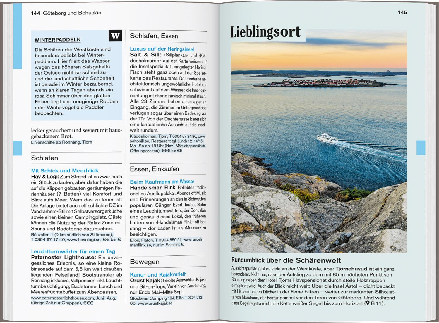 Beispielinhalt (Bild) DUMONT Reise-Taschenbuch Reiseführer Schweden, Der Süden