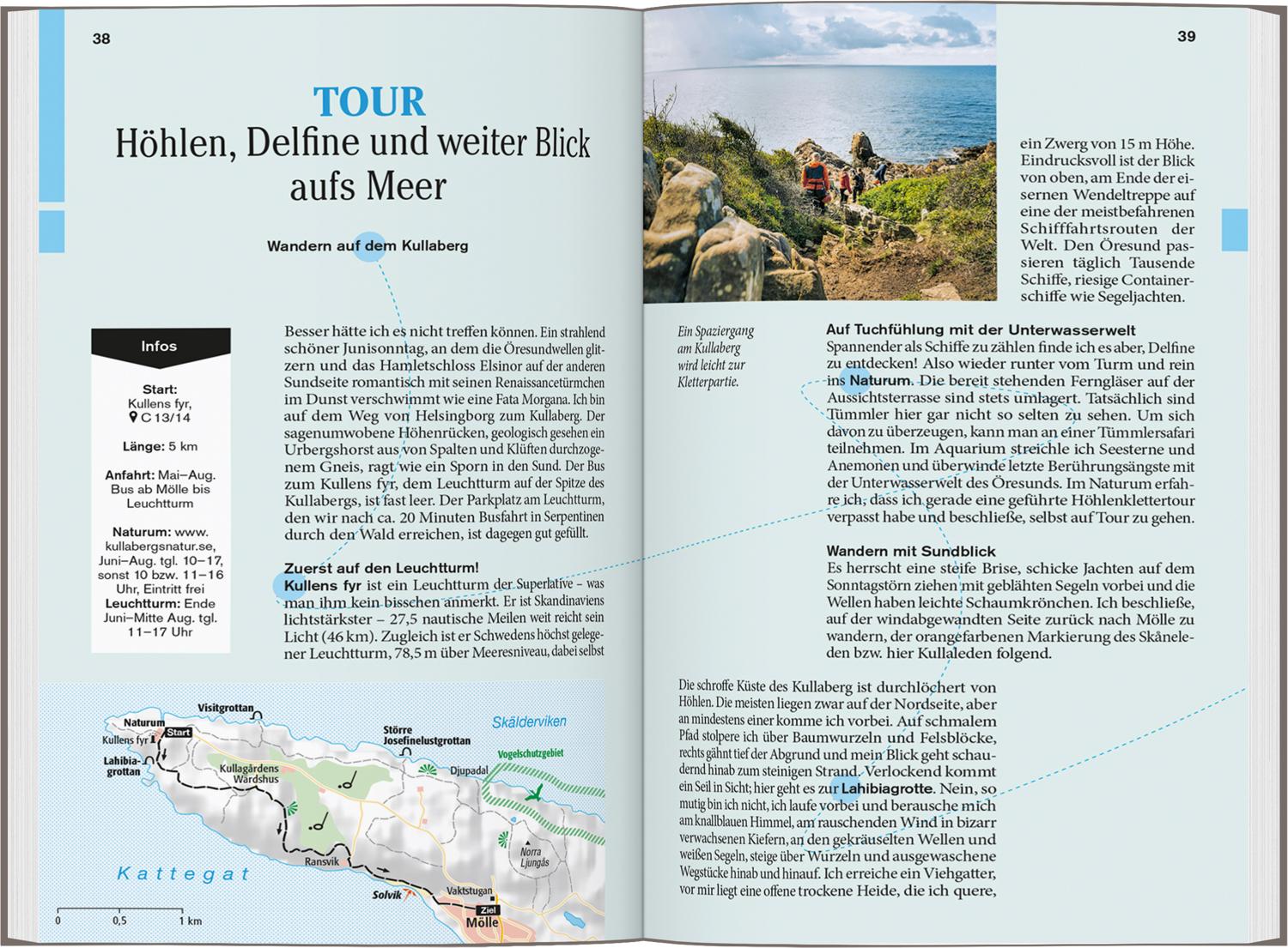 Beispielinhalt (Bild) DUMONT Reise-Taschenbuch Reiseführer Schweden, Der Süden