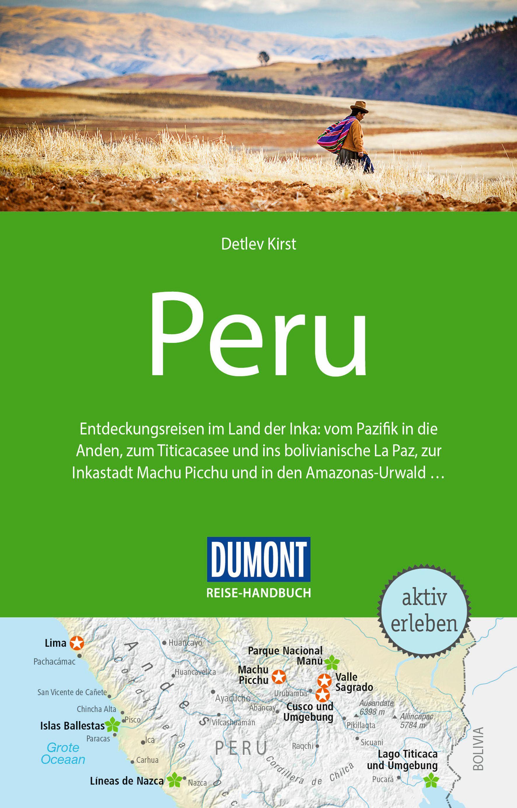 Vorderes Coverbild DUMONT Reise-Handbuch Reiseführer Peru