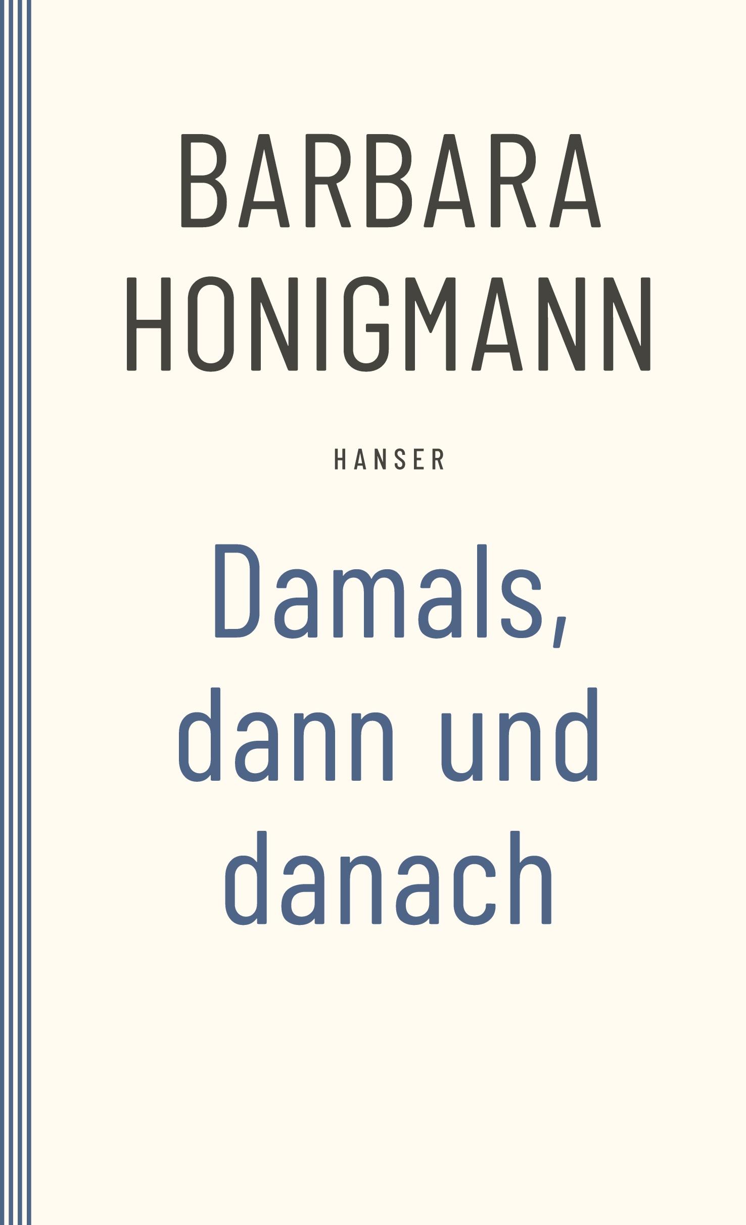 Vorderes Coverbild Damals, dann und danach