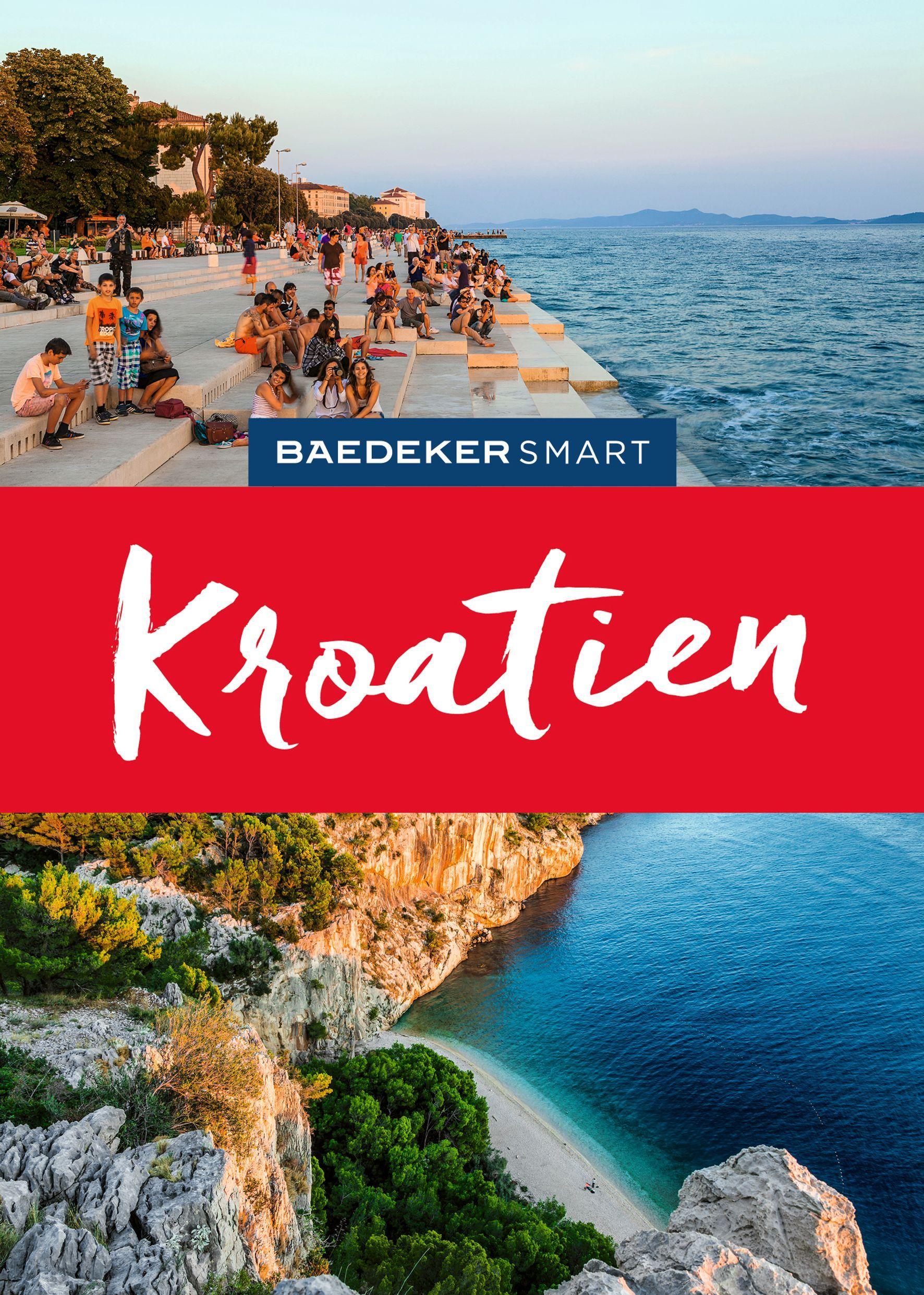 Vorderes Coverbild Baedeker SMART Reiseführer Kroatien