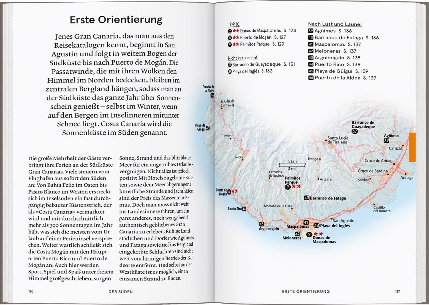 Beispielinhalt (Bild) Baedeker SMART Reiseführer Gran Canaria