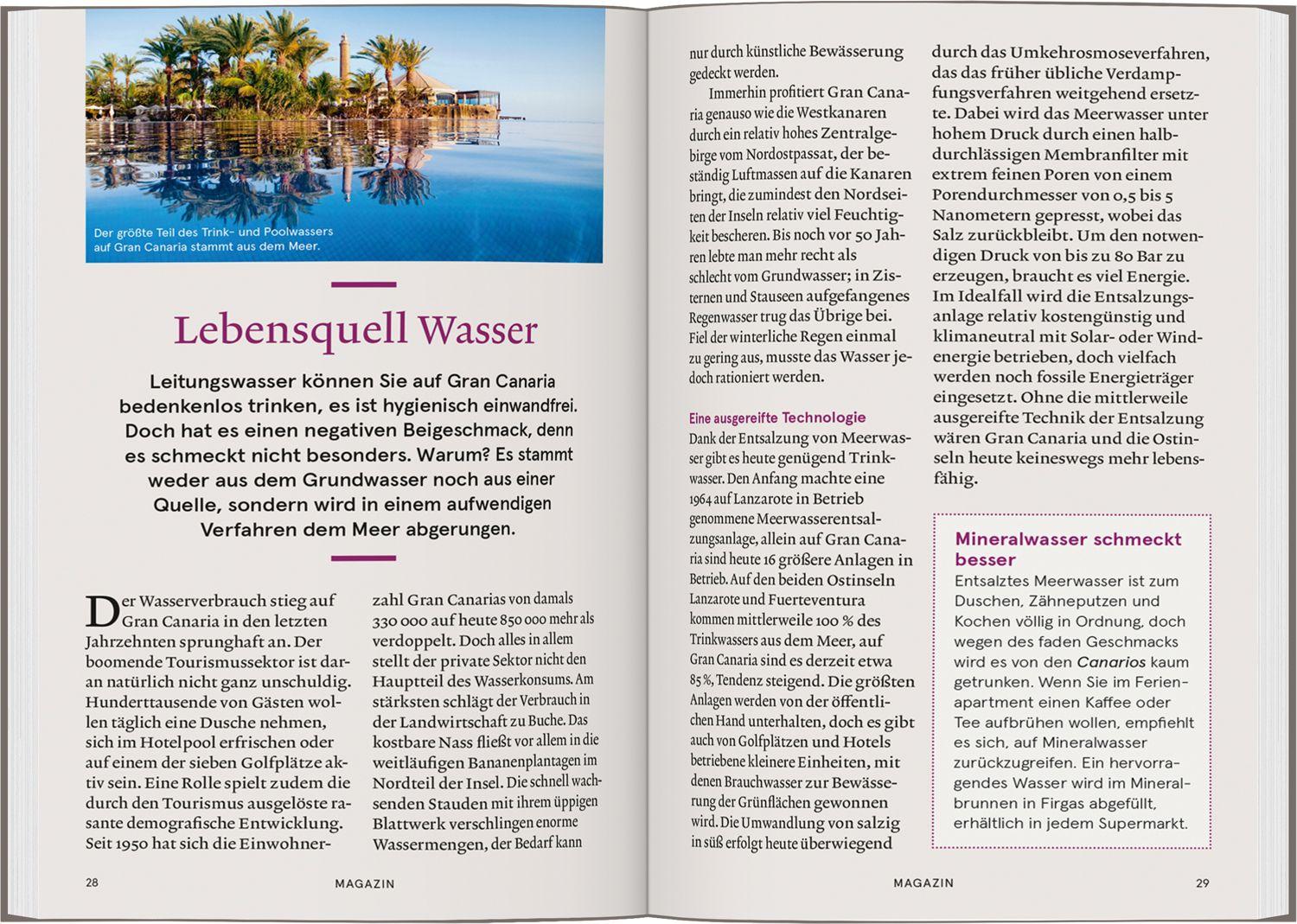 Beispielinhalt (Bild) Baedeker SMART Reiseführer Gran Canaria