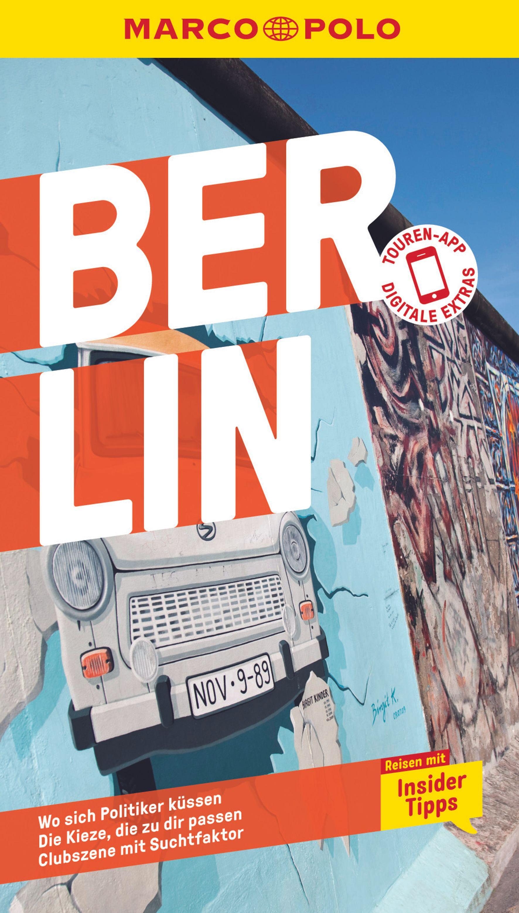 Vorderes Coverbild MARCO POLO Reiseführer Berlin