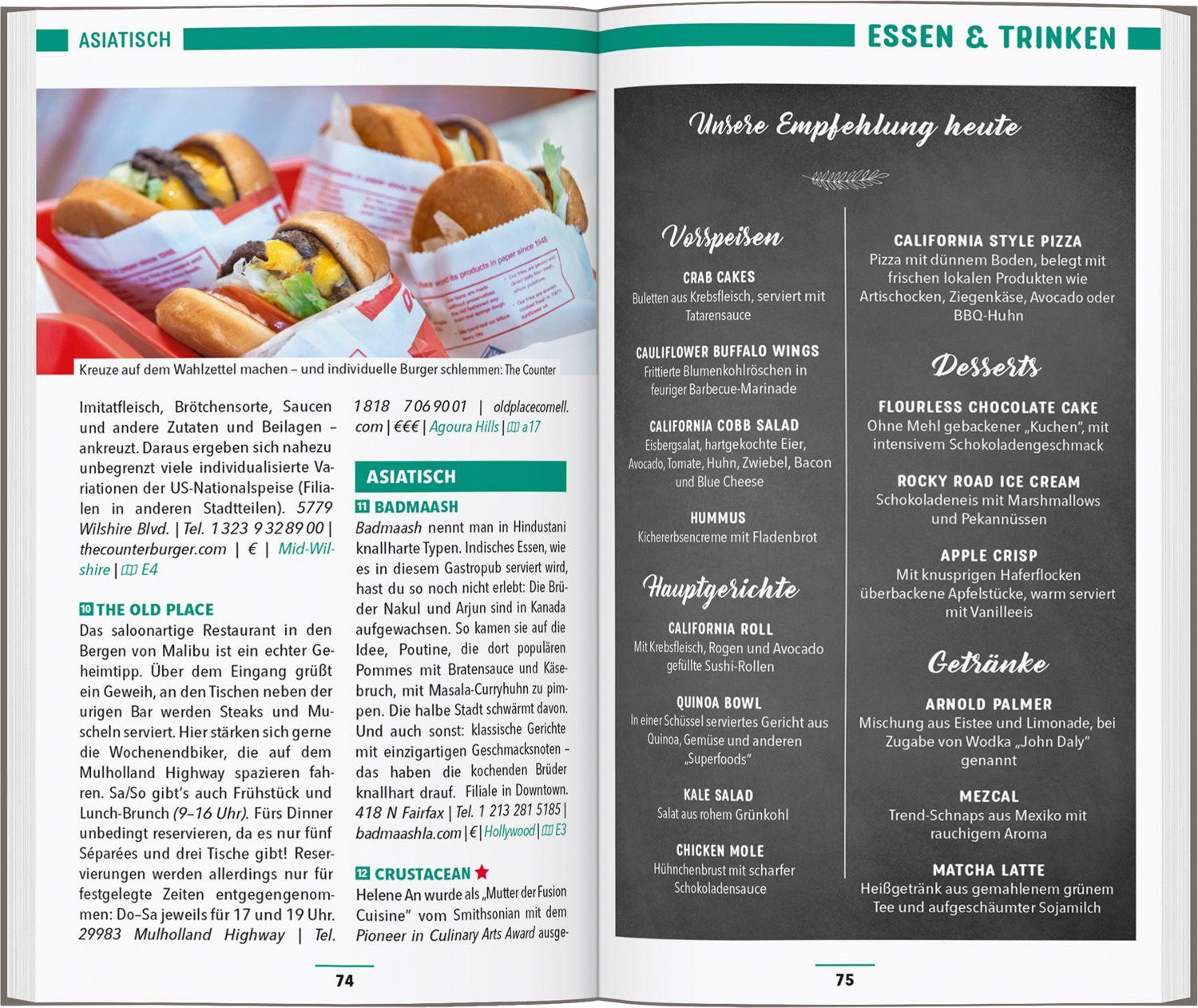 Beispielinhalt (Bild) MARCO POLO Reiseführer Los Angeles