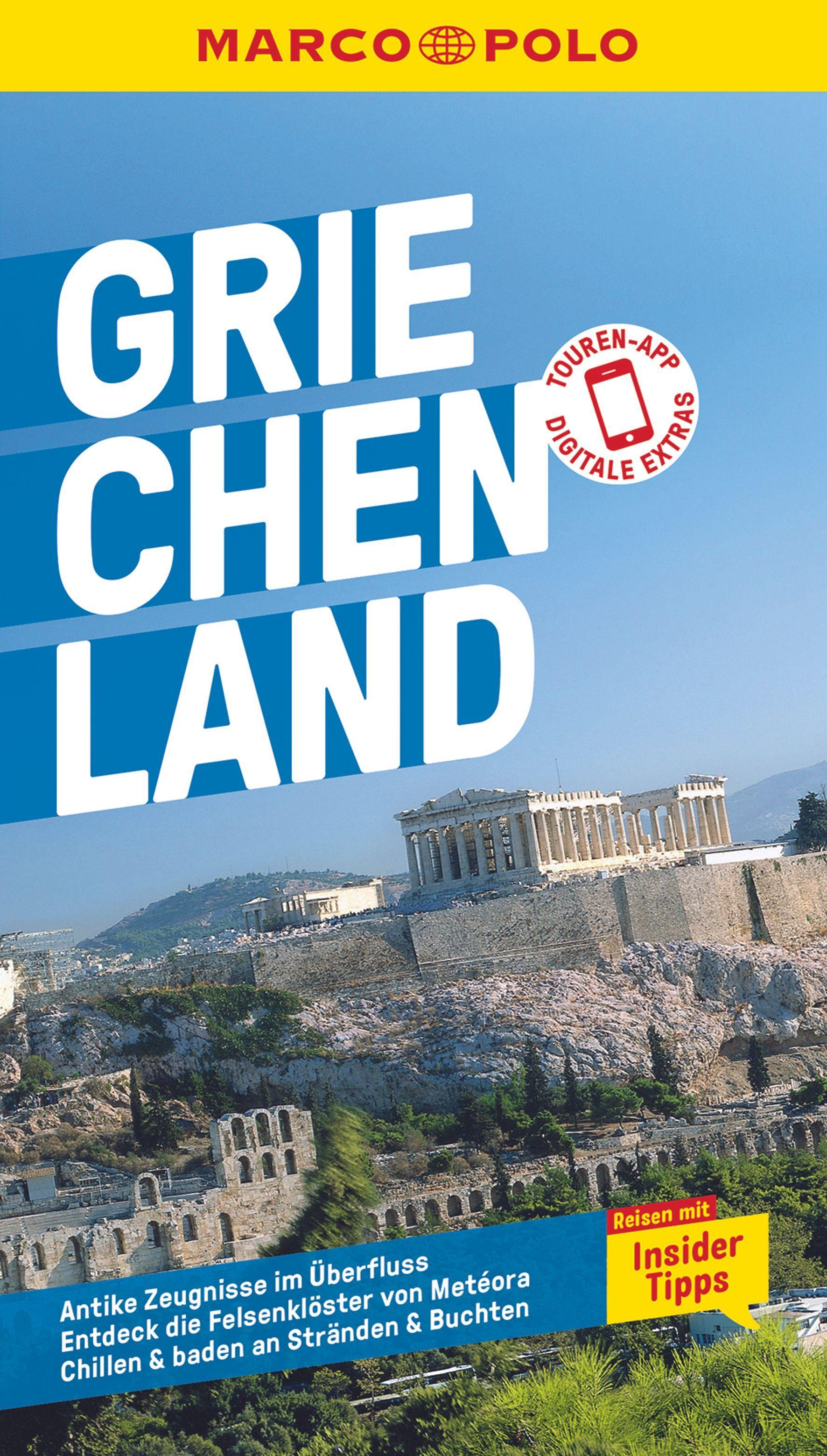 Vorderes Coverbild MARCO POLO Reiseführer Griechenland Festland
