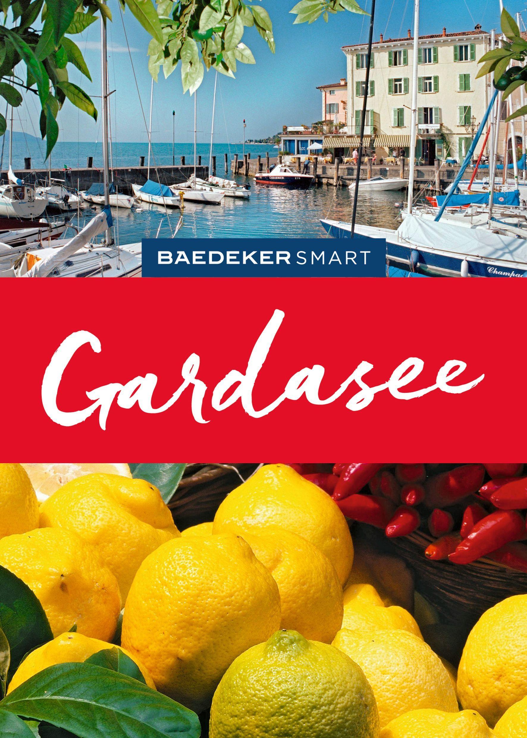 Vorderes Coverbild Baedeker SMART Reiseführer Gardasee