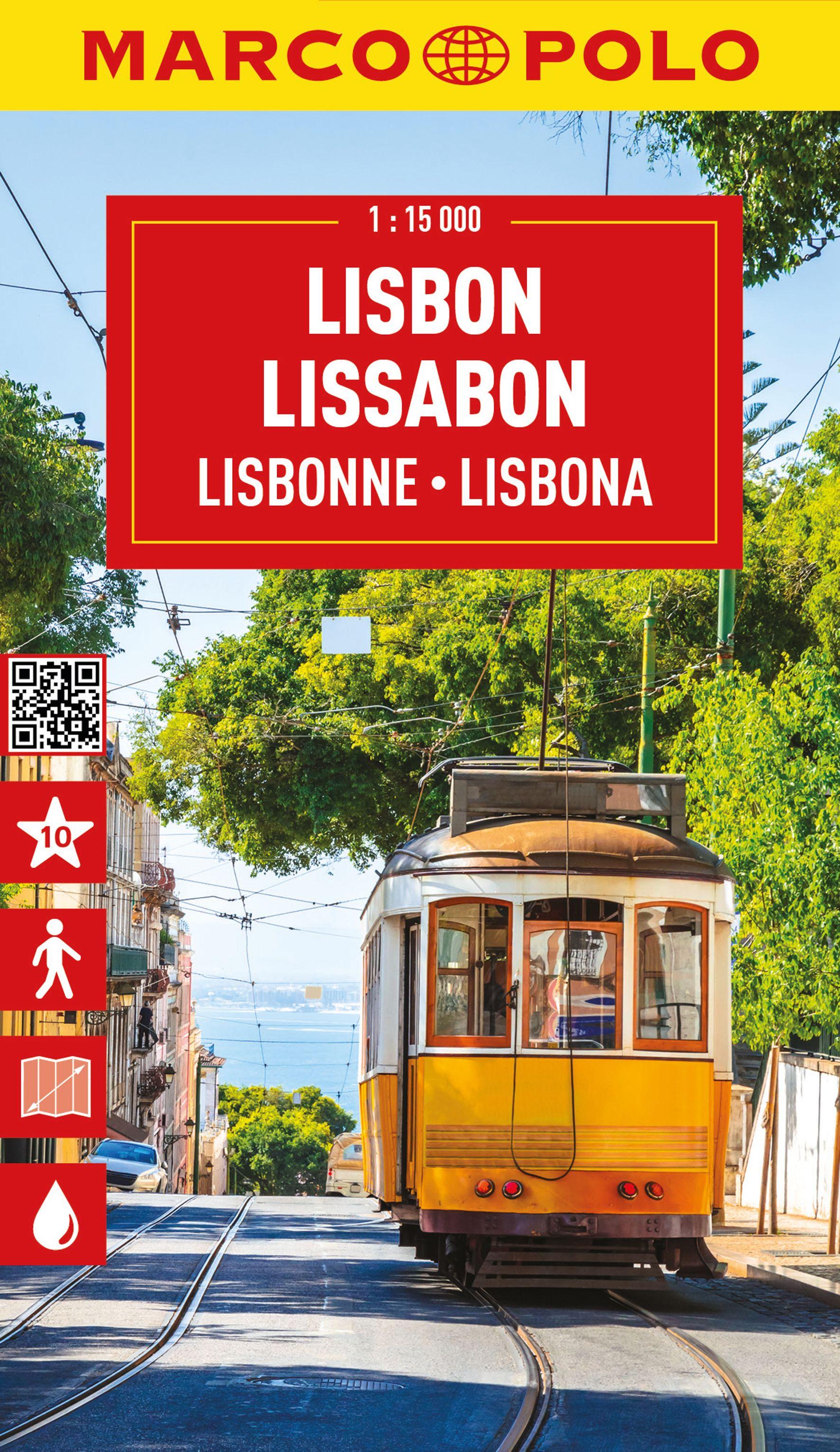Vorderes Coverbild MARCO POLO Cityplan Lissabon 1:12.000