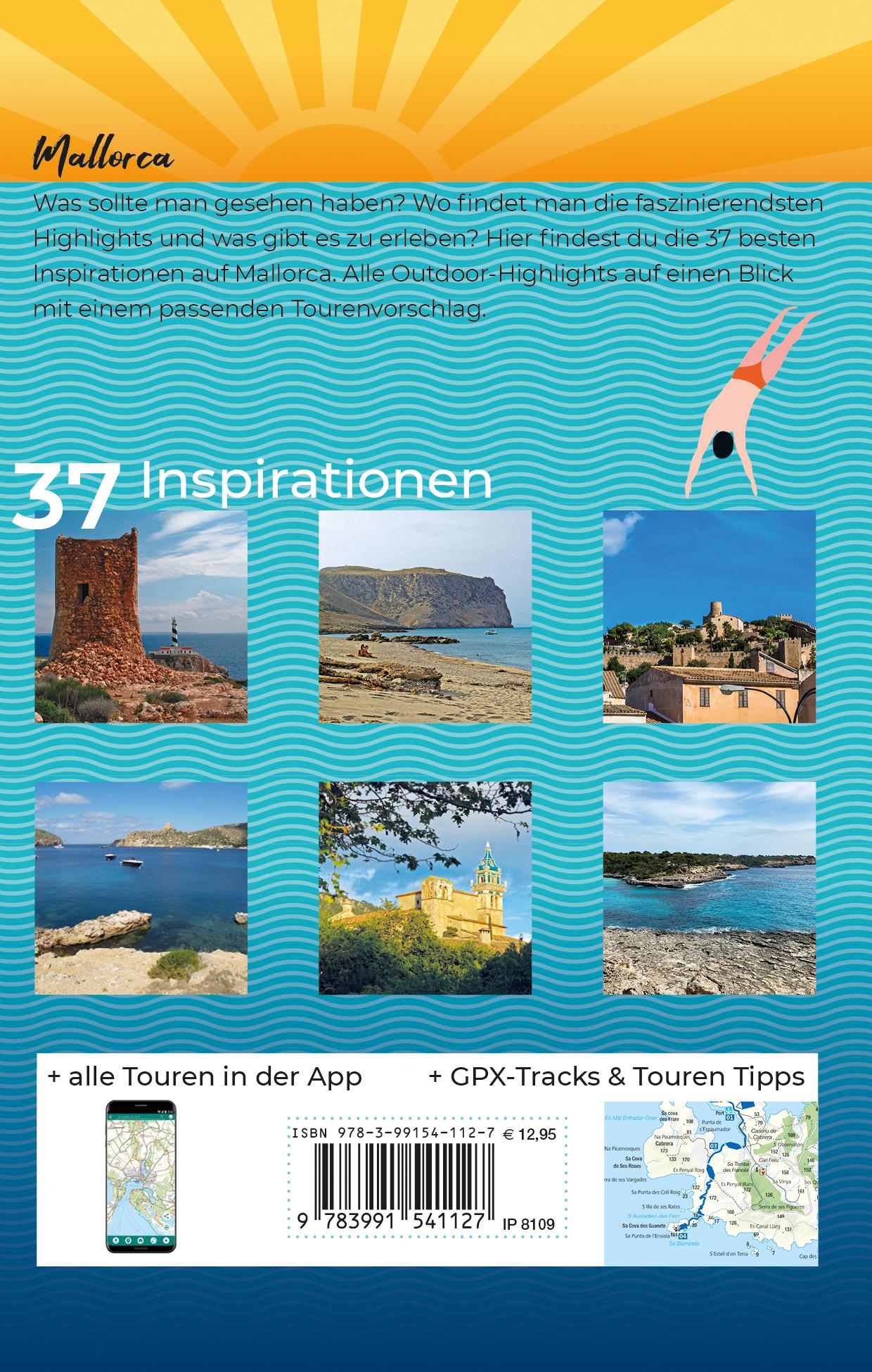 Rückseitencover KOMPASS Inspiration Mallorca