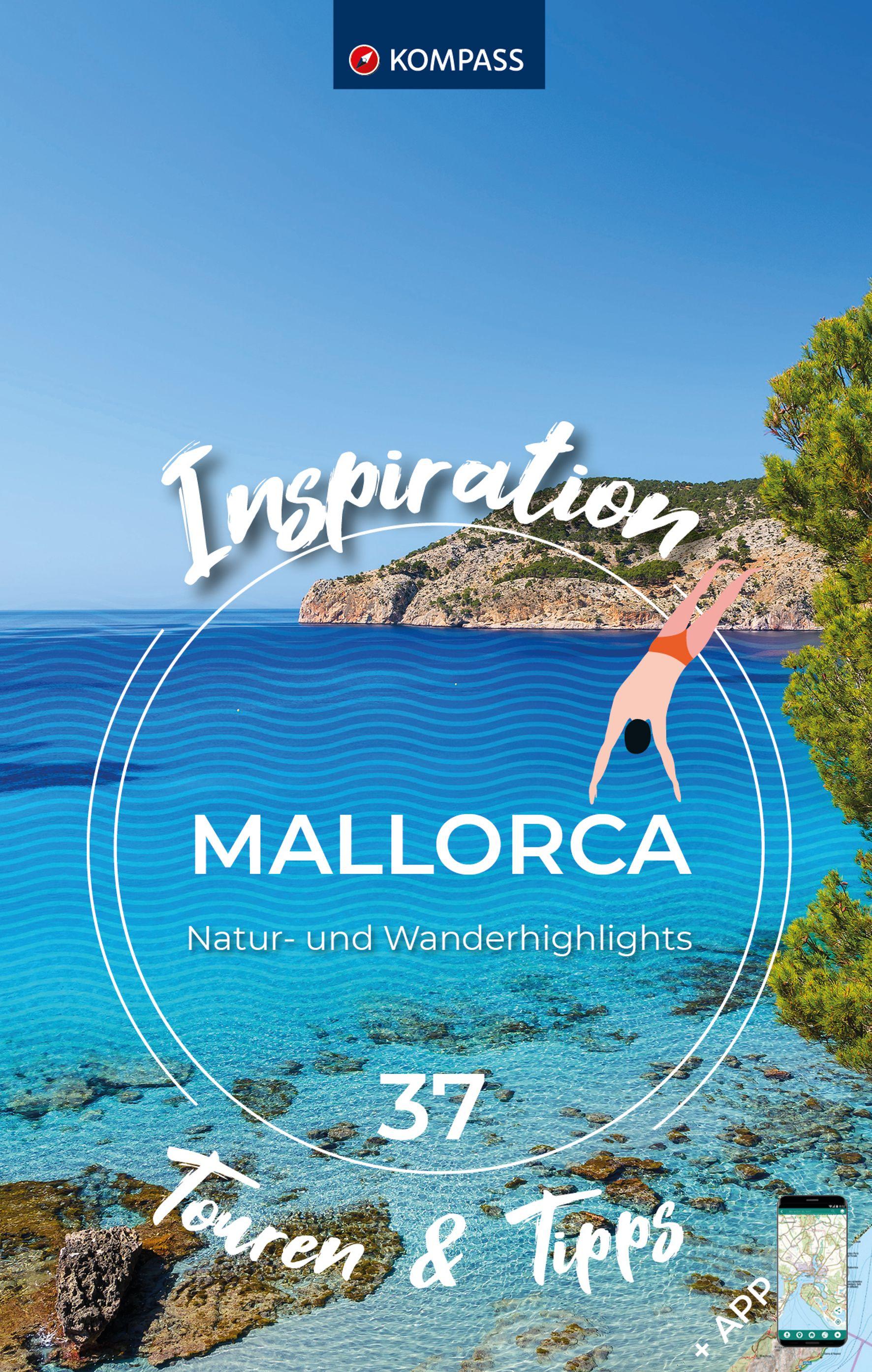 Vorderes Coverbild KOMPASS Inspiration Mallorca