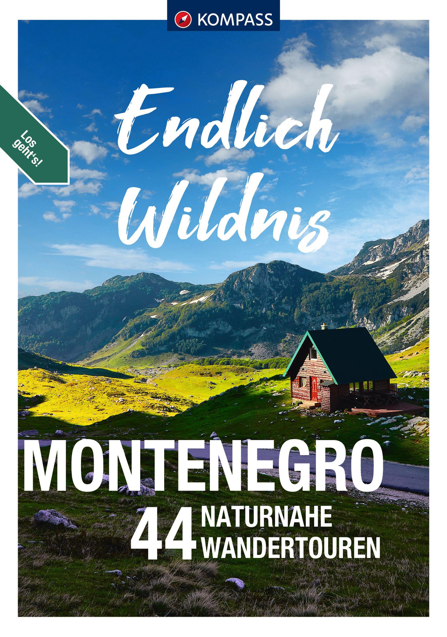 Vorderes Coverbild KOMPASS Endlich Wildnis - Montenegro