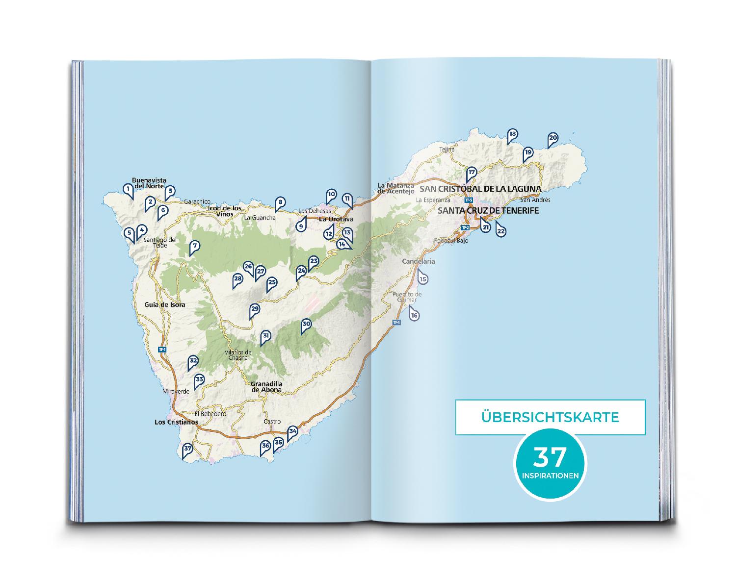 Beispielinhalt (Bild) KOMPASS Inspiration Teneriffa