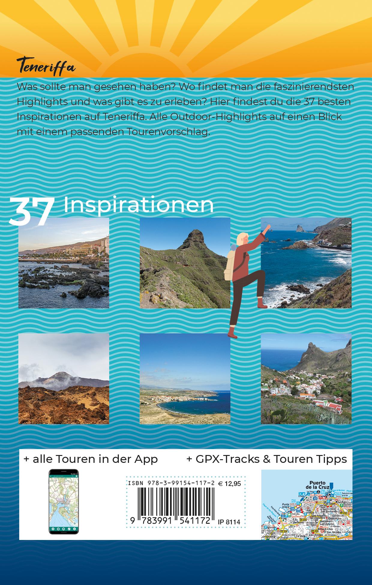 Rückseitencover KOMPASS Inspiration Teneriffa