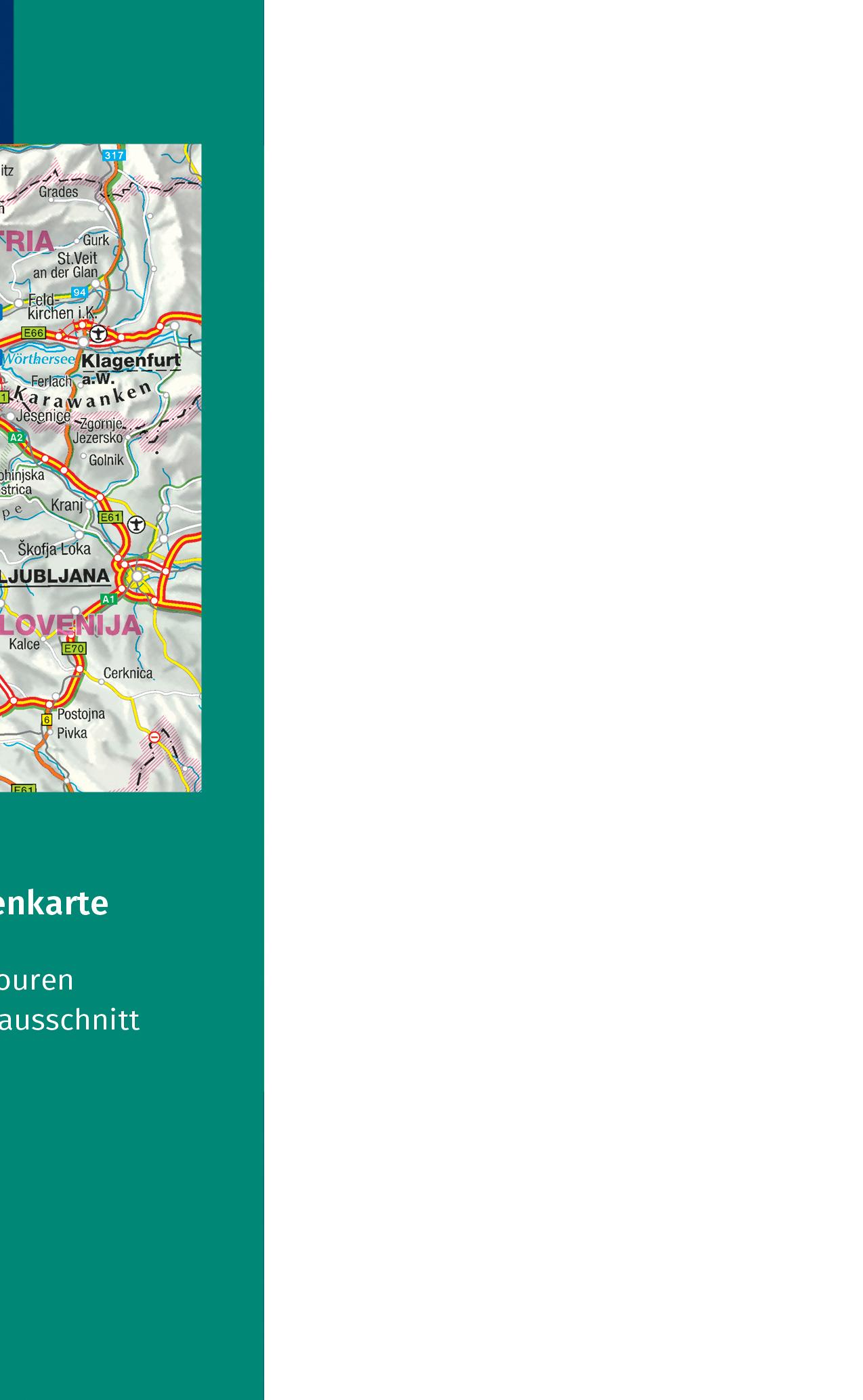 Rückseitencover KOMPASS Wanderführer AlpeAdriaTrail, Vom Großglockner nach Triest, 33 Etappen mit Extra-Tourenkarte