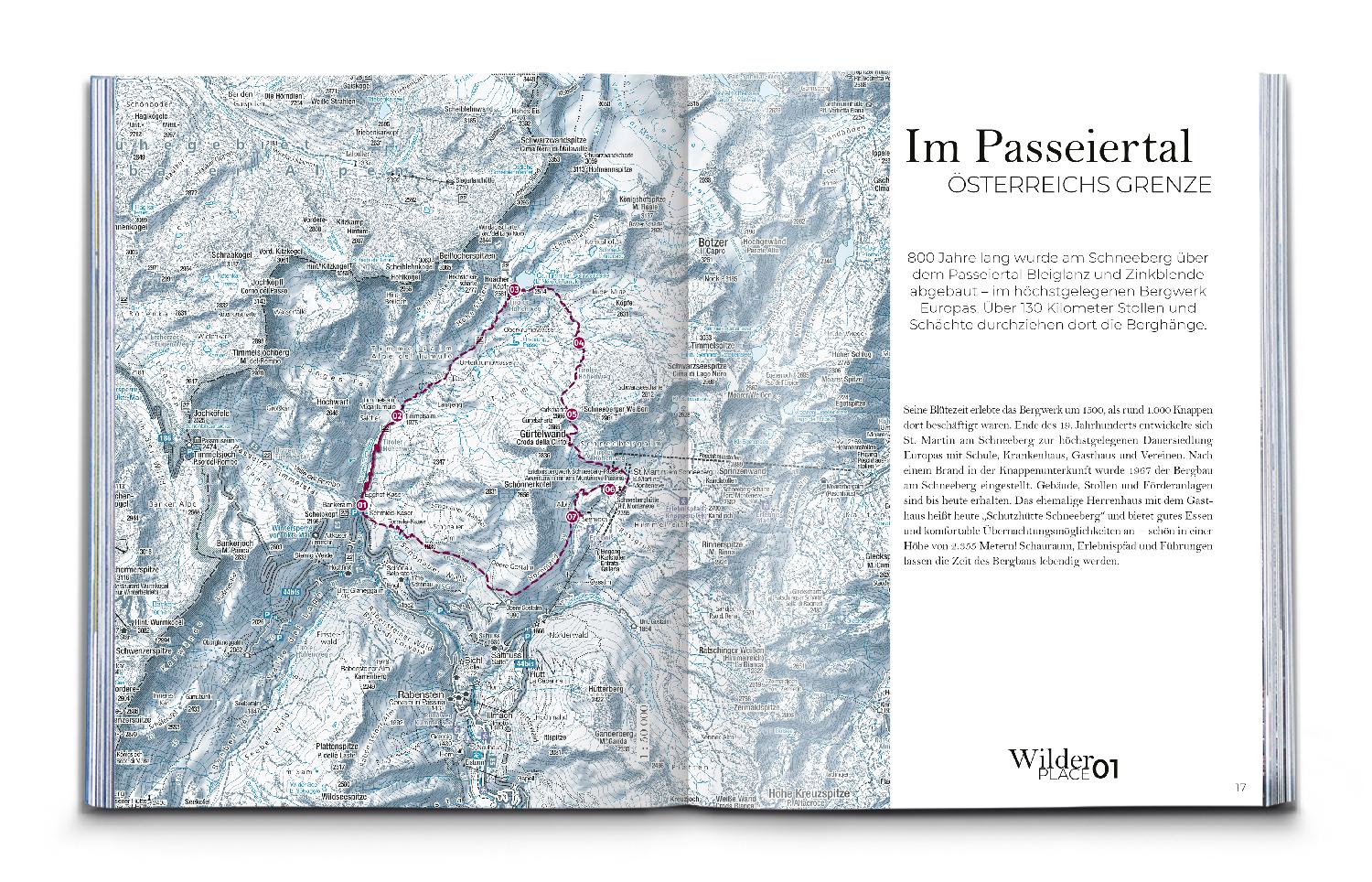 Beispielinhalt (Bild) Wilder Places - 30 Streifzüge durch ein wildes Südtirol & Dolomiten