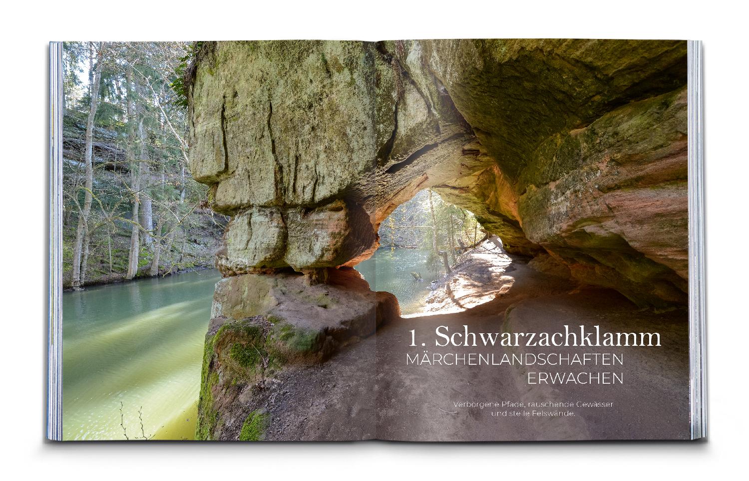 Beispielinhalt (Bild) Wilder Places - 30 Streifzüge & Wandertouren - Bayerns wilde Gewässer